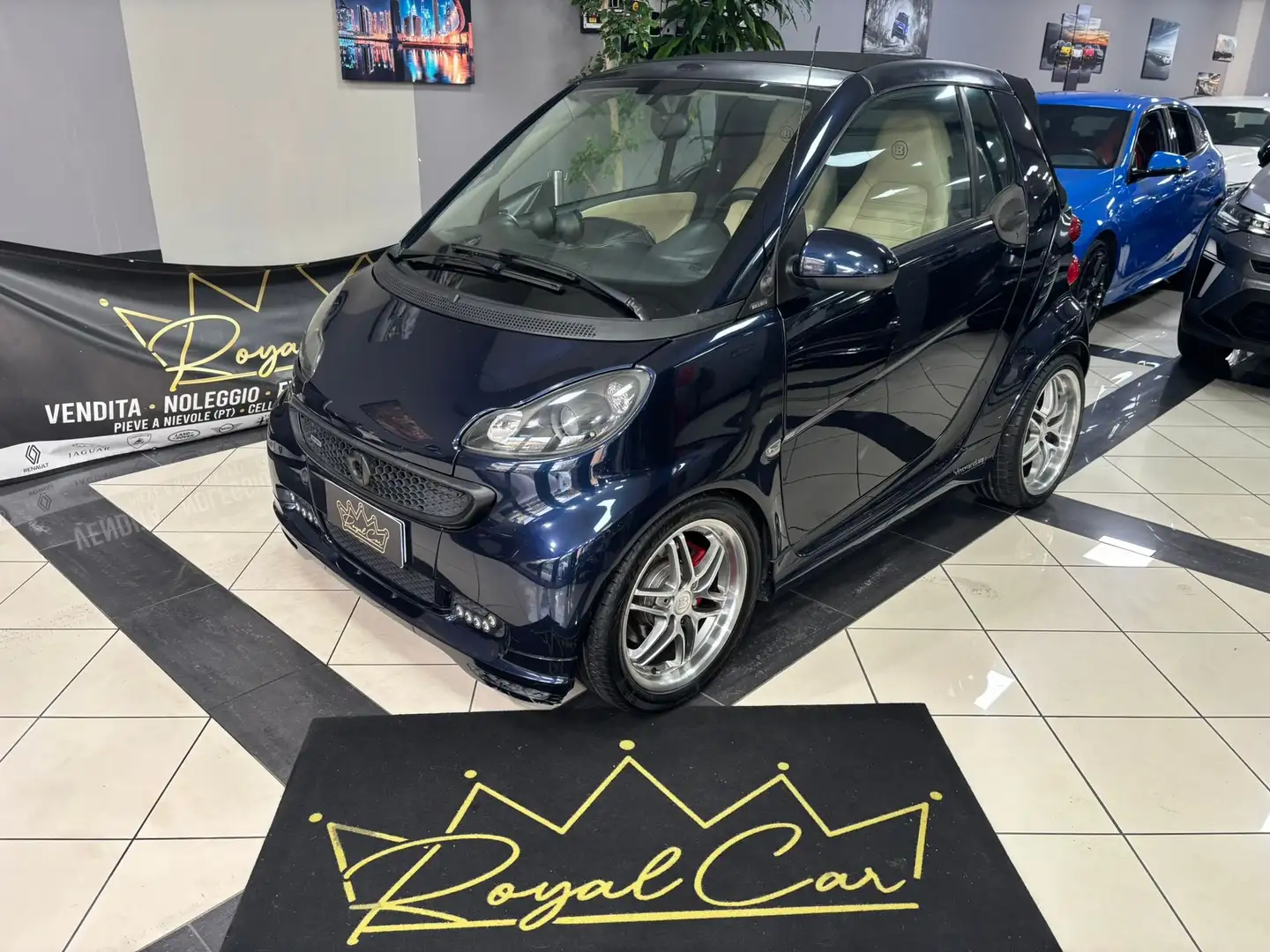 smart forTwo Cabrio 1.0 Brabus 102cv TAILOR MADE 56/60 Blu/Azzurro - 1
