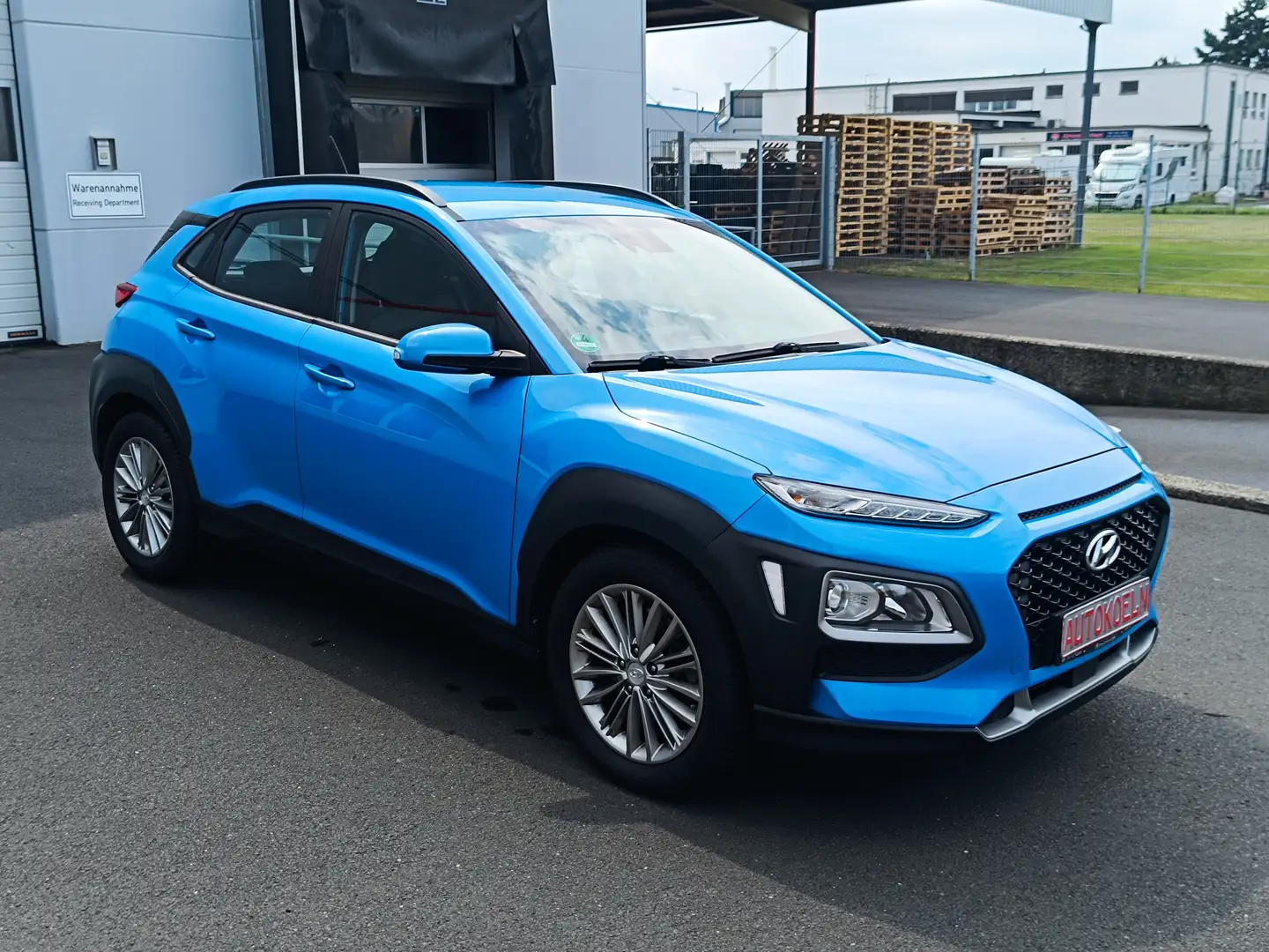 Hyundai KONA 1.6 T-GDI DCT 4WD Trend Blauw - 1