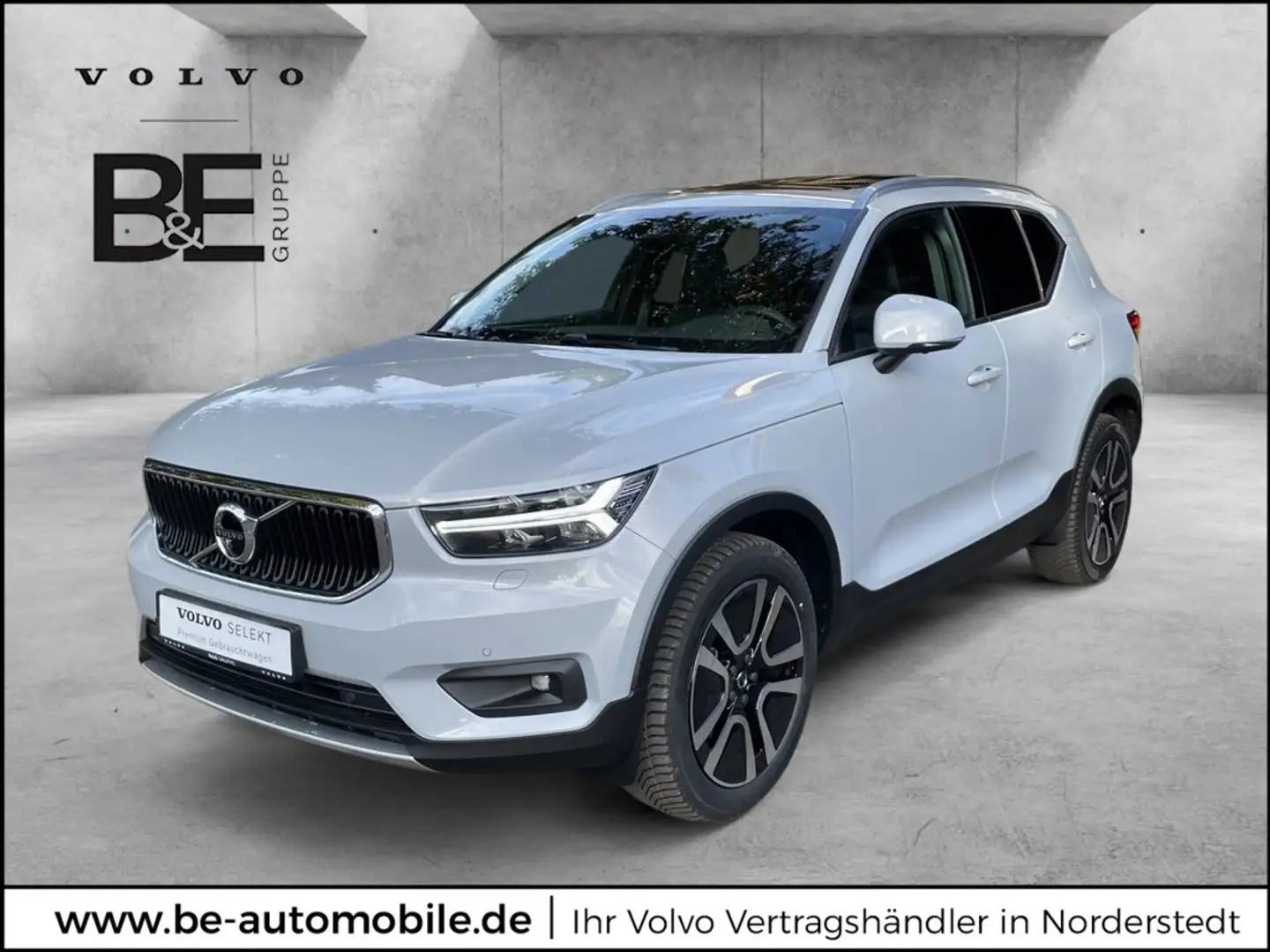 Volvo XC40 B4 Geartronic Momentum Pro SHZ W-LAN LED Argent - 1