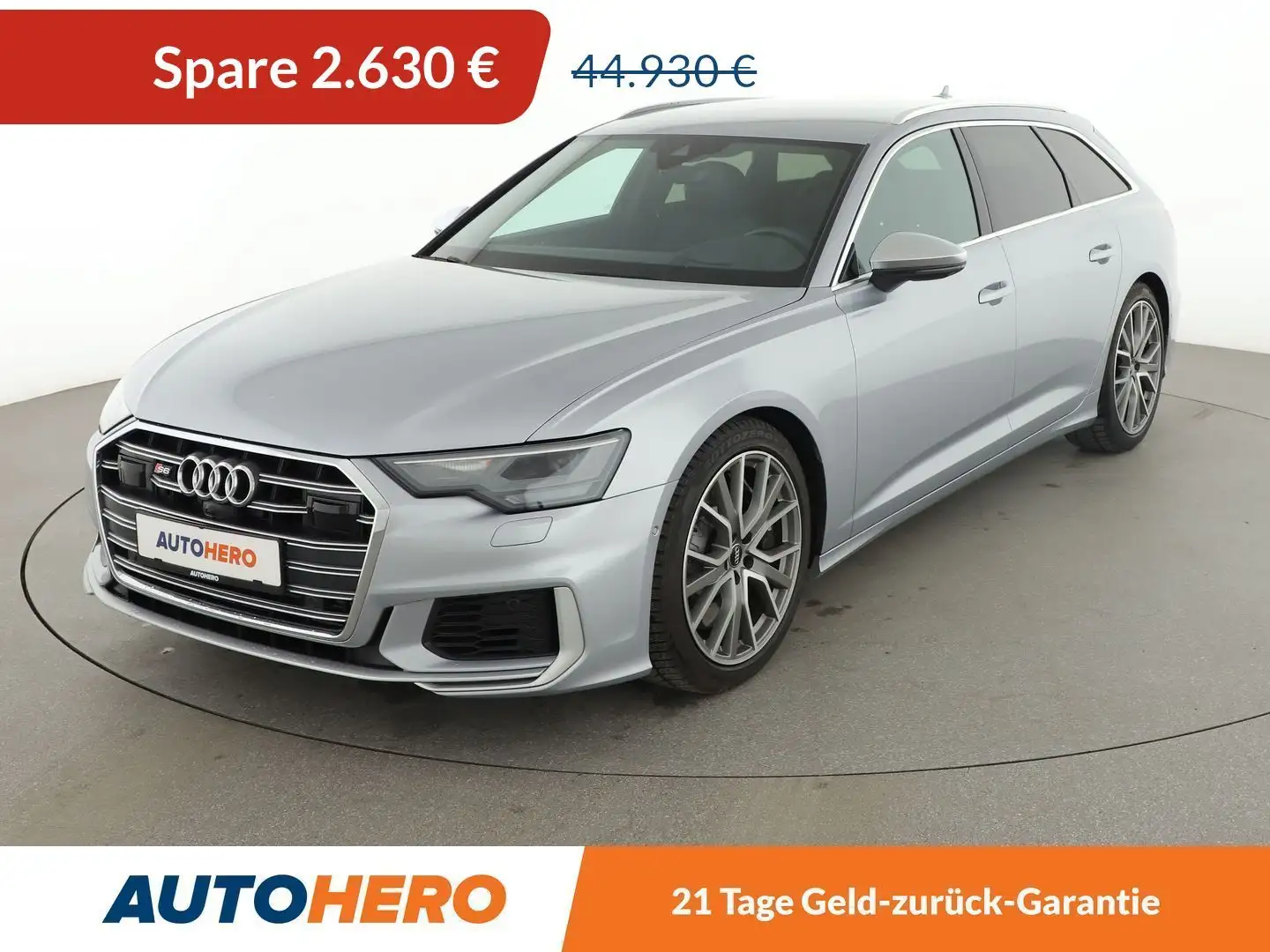 Audi S6 3.0 TDI quattro Aut.*NAVI*LED*ACC*HUD*AHK*360° Silber - 1