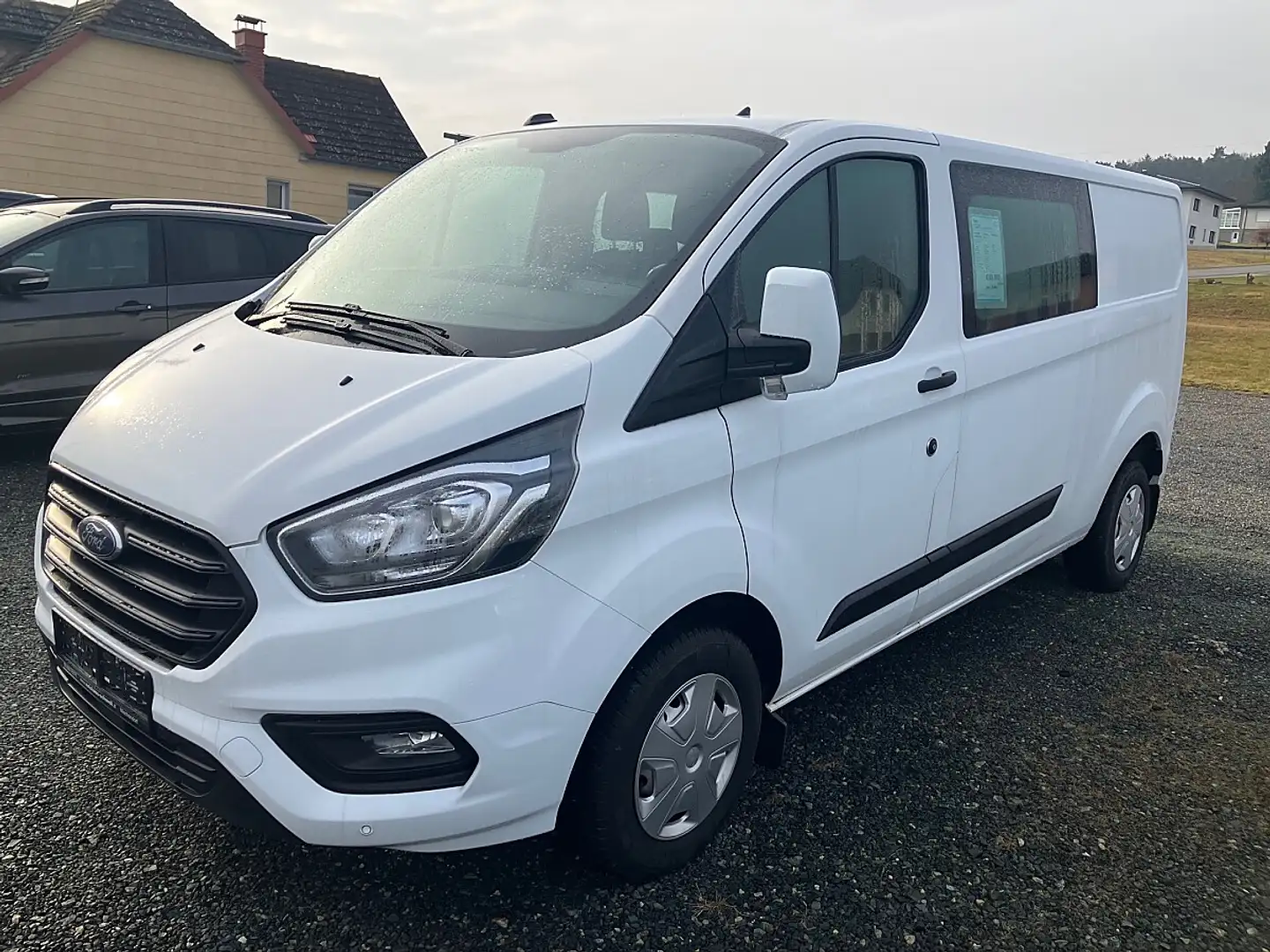 Ford Transit Custom Kasten Doppelkabine L2 6 Sitze 130PS TDCi Trend Weiß - 1