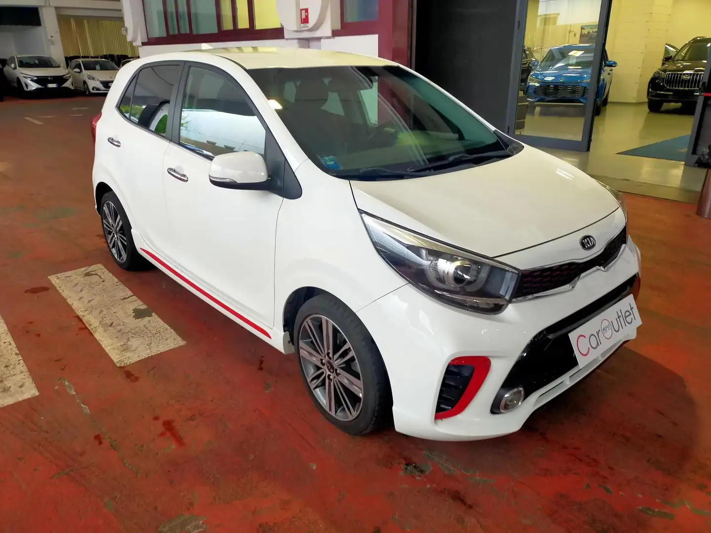 Kia Picanto 1.2 12V 5 porte GT Line Wit - 1