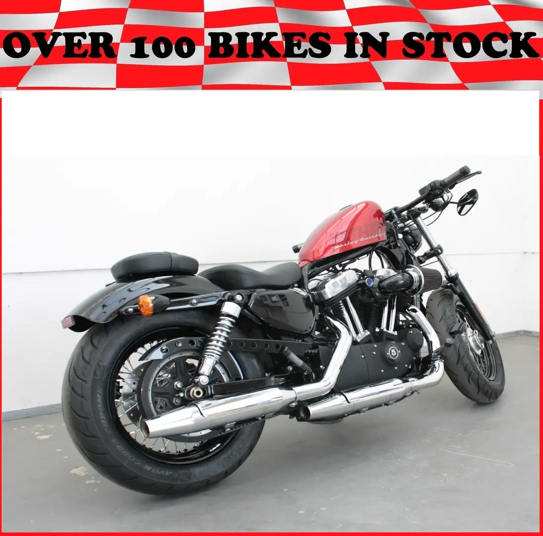 Harley-Davidson Sportster XL1200X Sportster Forty Eight 5HD1... Червоний - 1