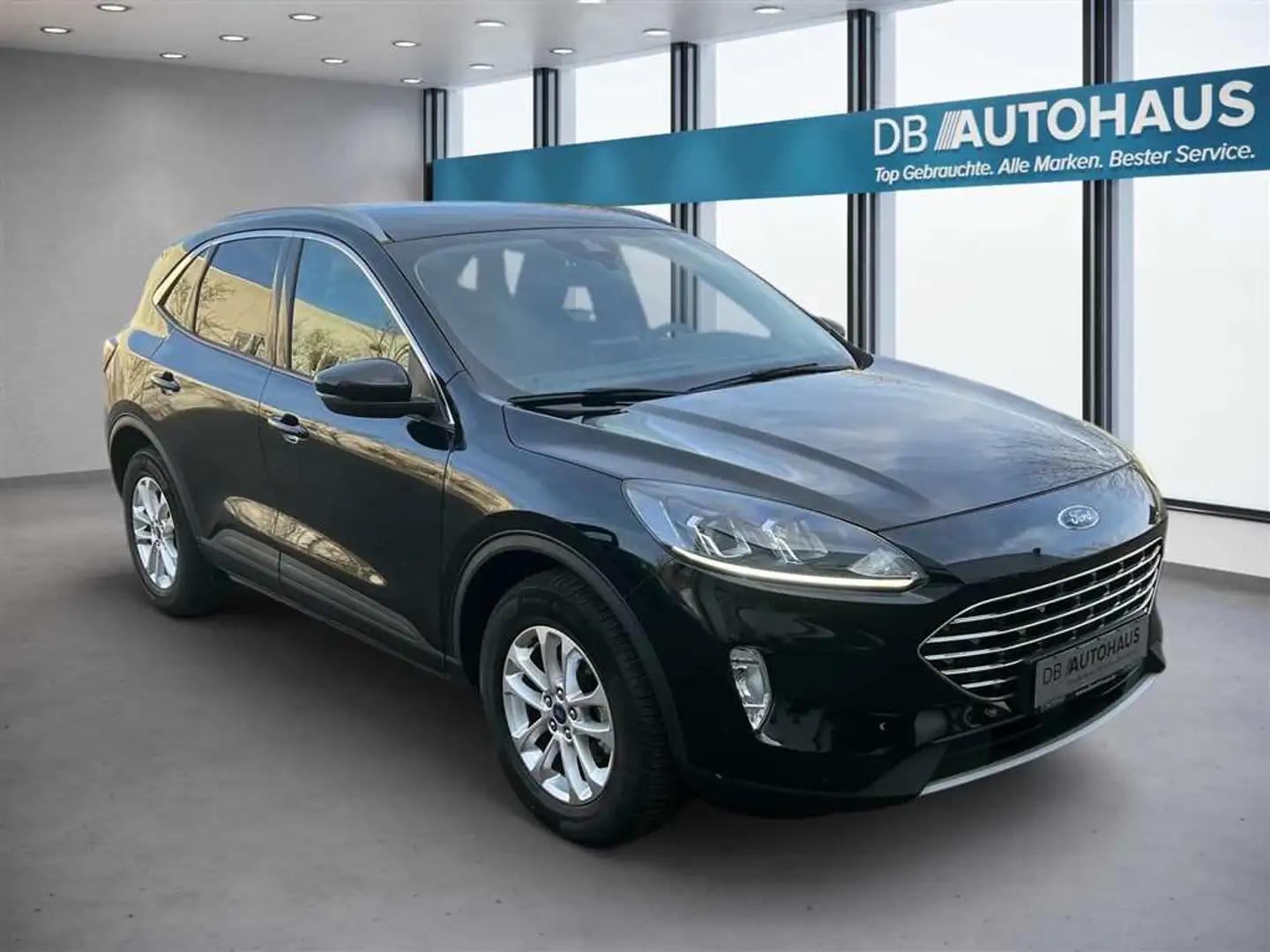 Ford Kuga Titanium 2.5 DuraTec FHEV 4WD Automatik Schwarz - 2