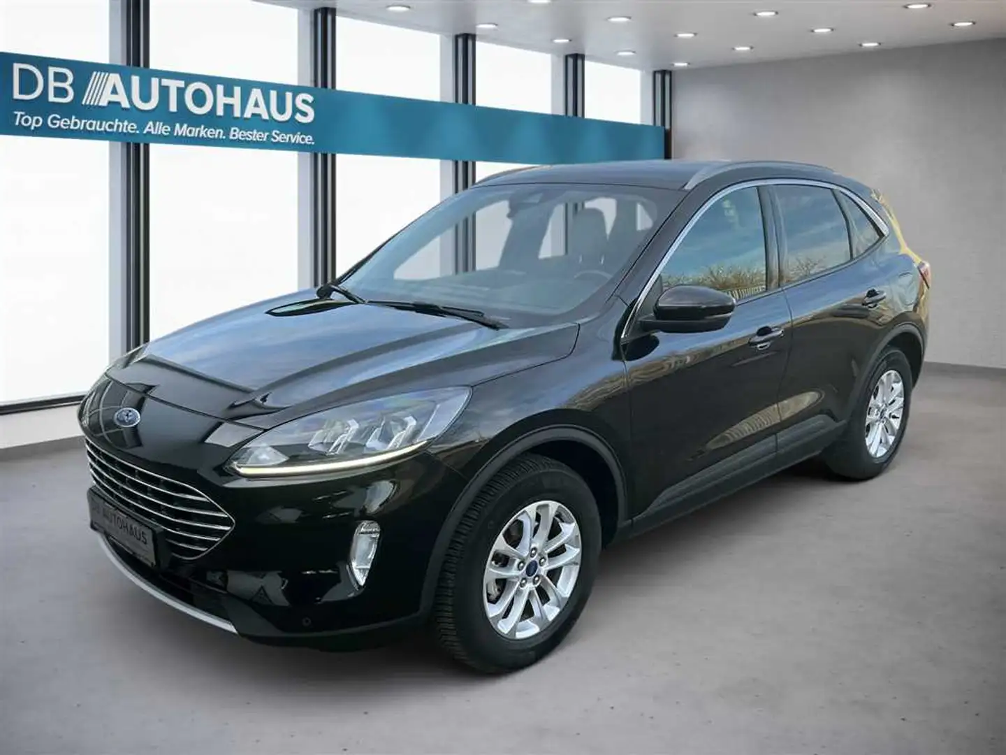 Ford Kuga Titanium 2.5 DuraTec FHEV 4WD Automatik Schwarz - 1