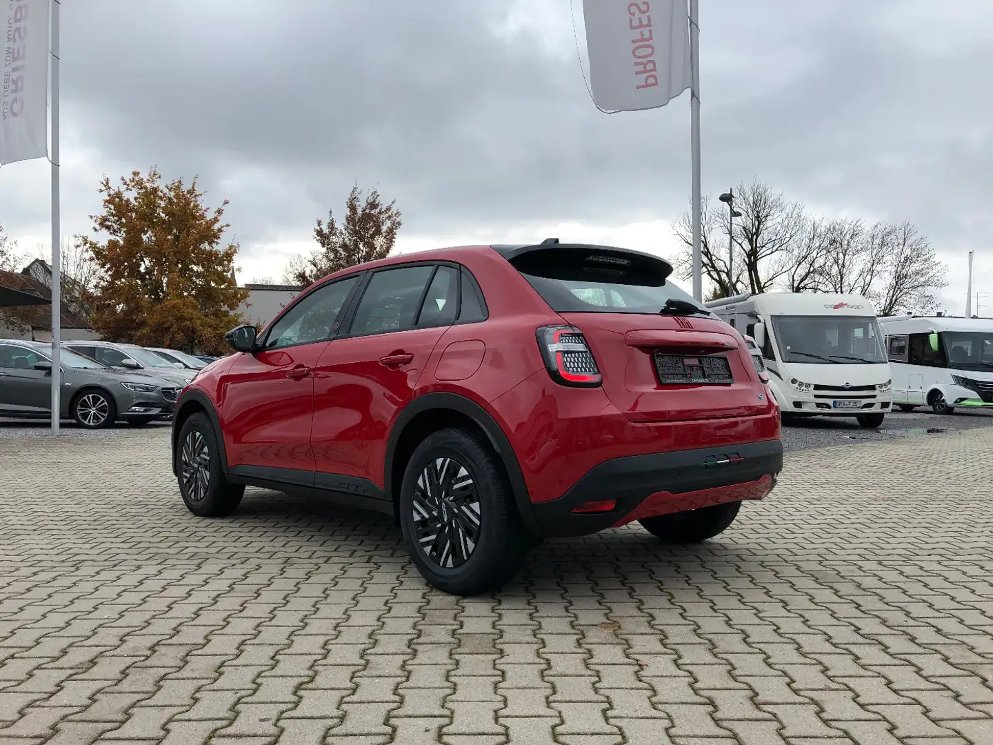 Fiat 600 Elektro Red *LED Scheinwerfer Klimaauto PDC* Rot - 2