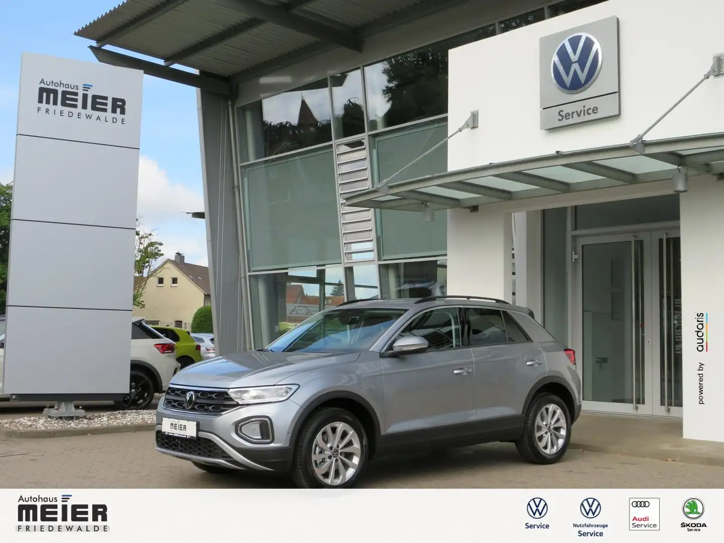 Volkswagen T-Roc 1.5TSI DSG Life AHK Kamera APP ACC Sitzh. Zilver - 1