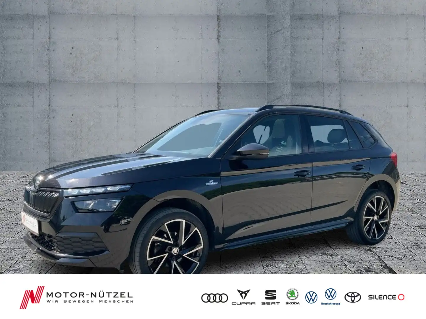 Skoda Kamiq 1.5TSI DSG MONTE CARLO LED+NAV+ACC+SHZ+RFK Schwarz - 1
