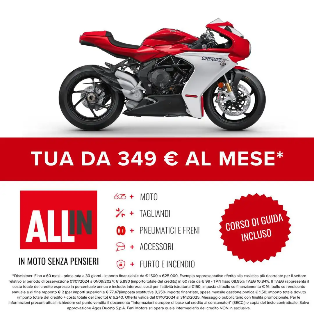 MV Agusta Superveloce 800 SUPERVELOCE 800 Rosso - 2