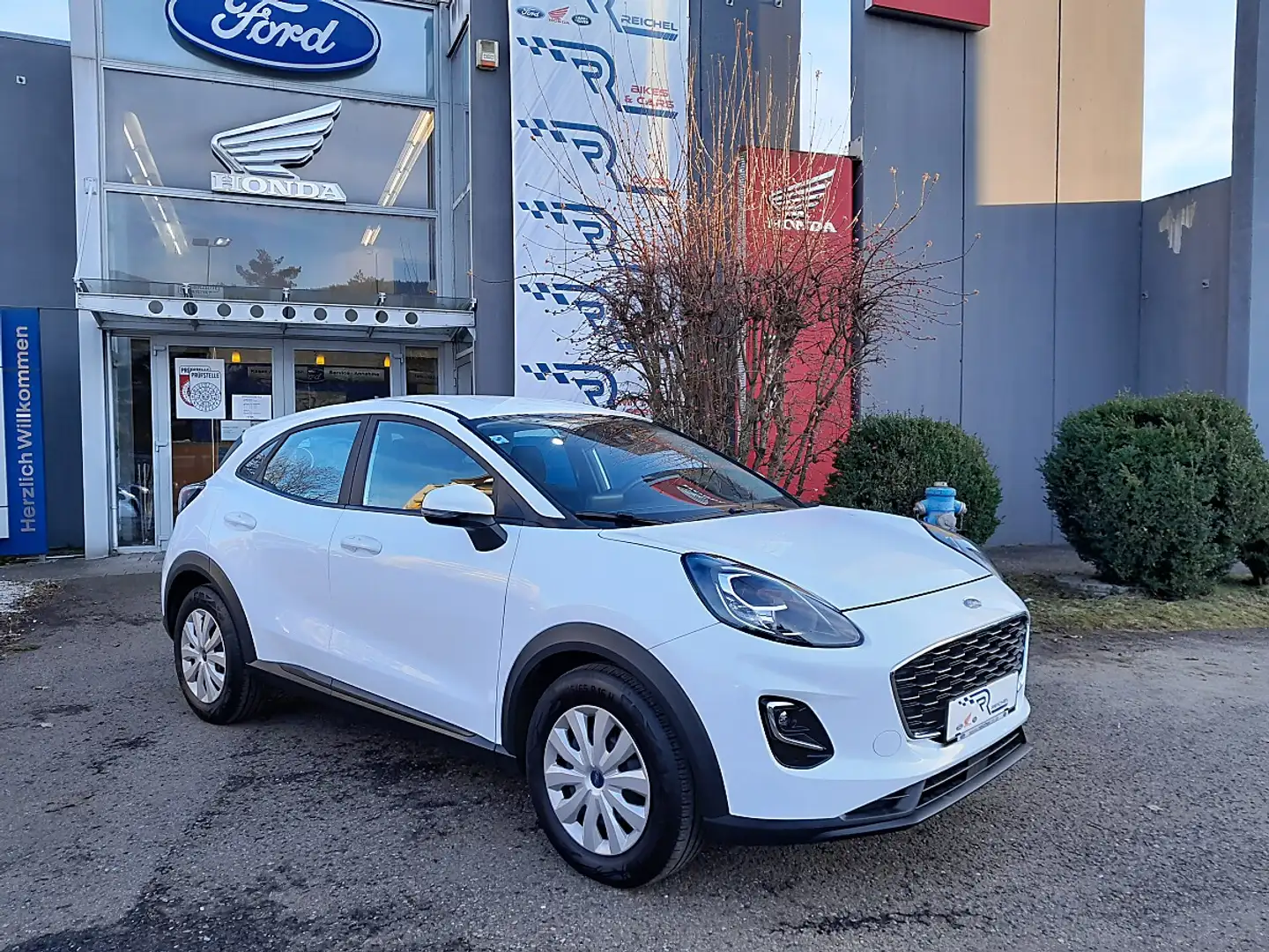 Ford Puma 1,0 EcoBoost Cool & Connect Weiß - 1