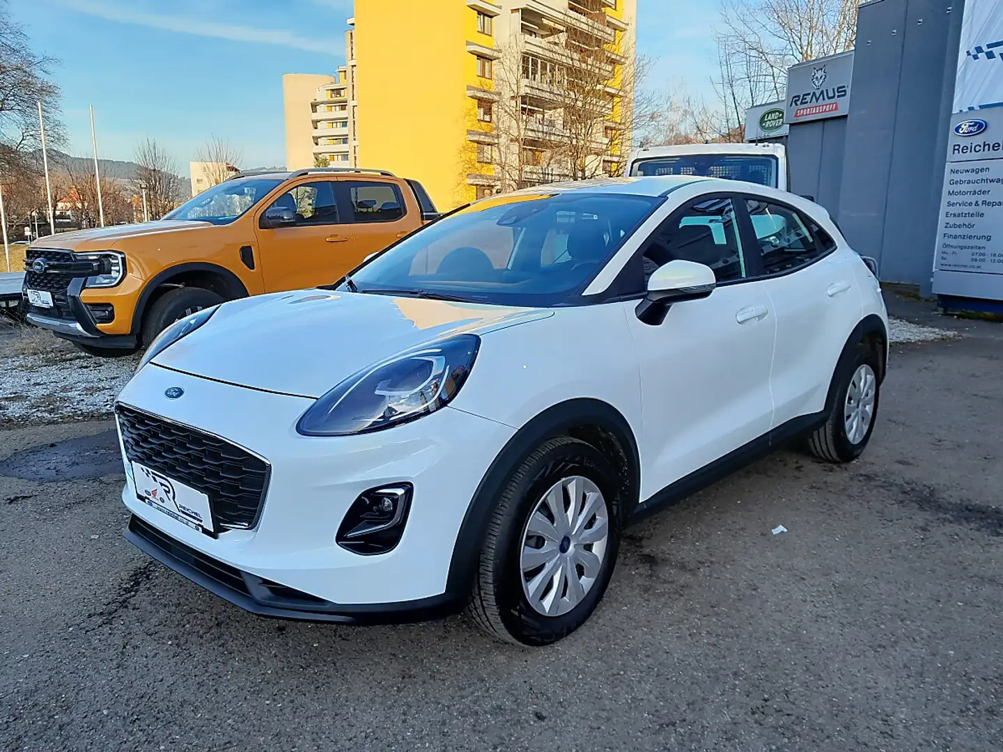 Ford Puma 1,0 EcoBoost Cool & Connect Weiß - 2
