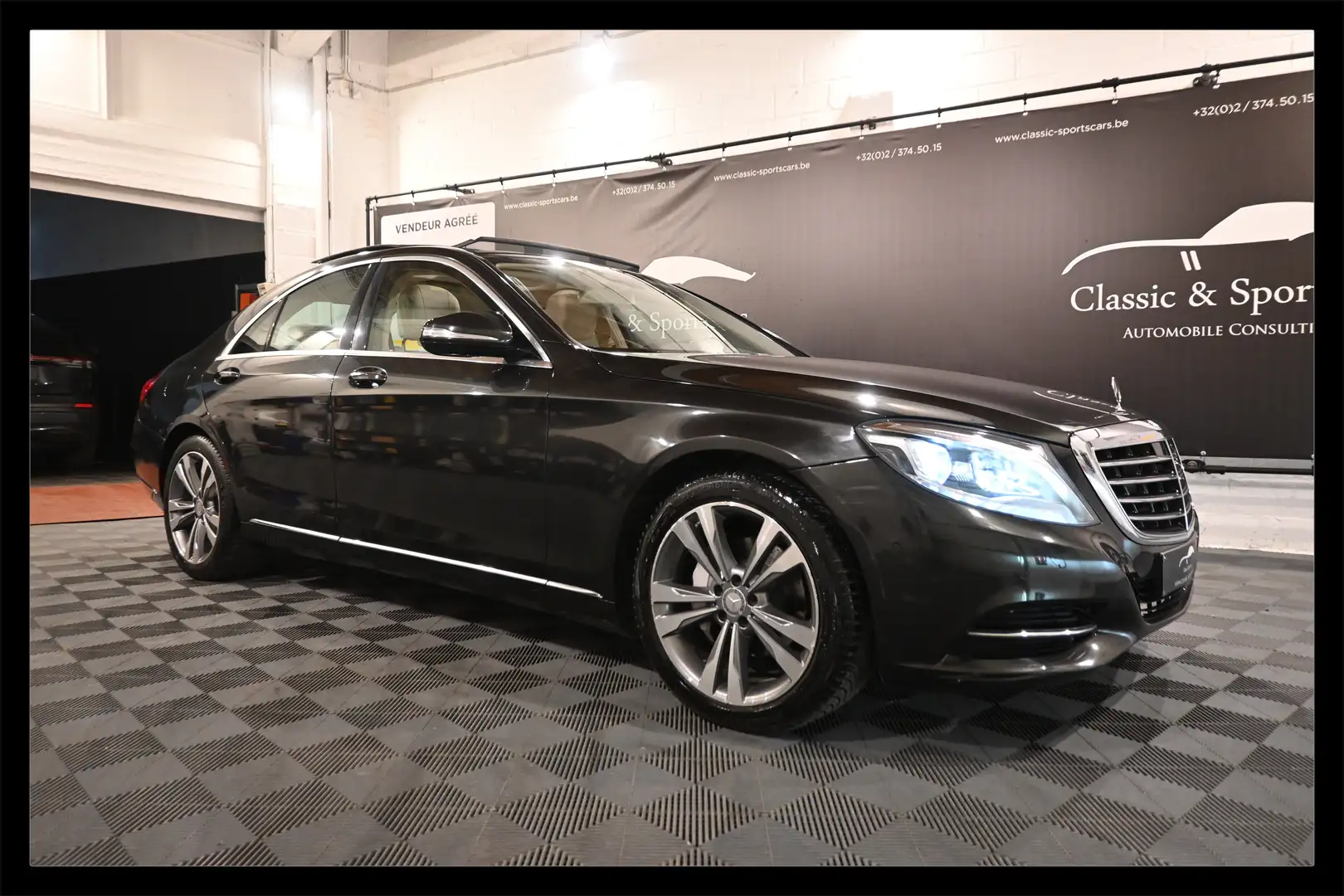 Mercedes-Benz S 300 S 300 d HYBRID BLUETEC / TOIT PANO / CAMERA 360 !! Schwarz - 1