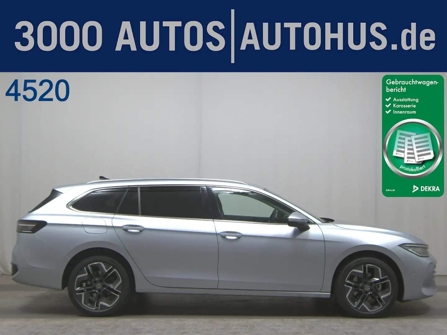 Volkswagen Passat Var. 2.0 TDI Elegance DCC Navi HuD AHK IQ Silber - 1