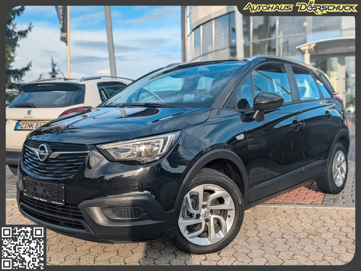 Opel Crossland X Edition Head-Up. Panorama-Dach. Schwarz - 1