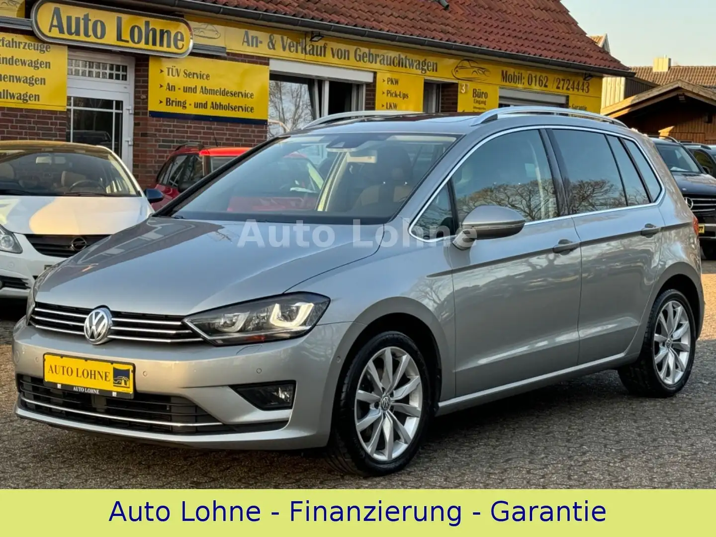 Volkswagen Golf Sportsvan VII Highline Automatik Navi Silber - 1