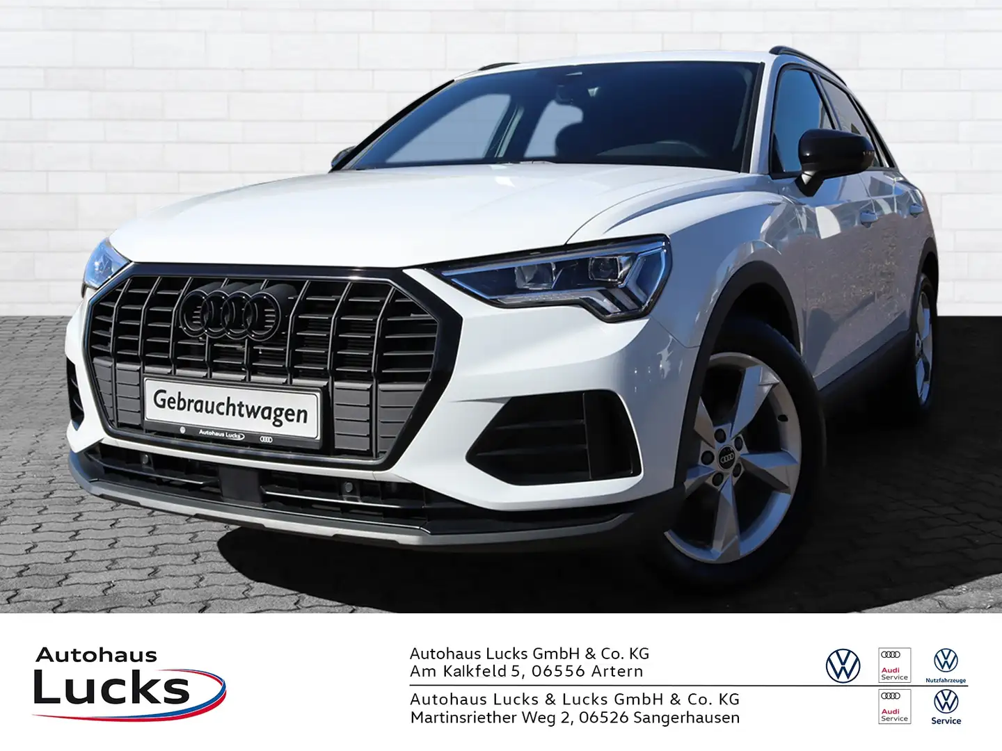Audi Q3 1.5 TSI DSG LED NAVI MMI+ Weiß - 2