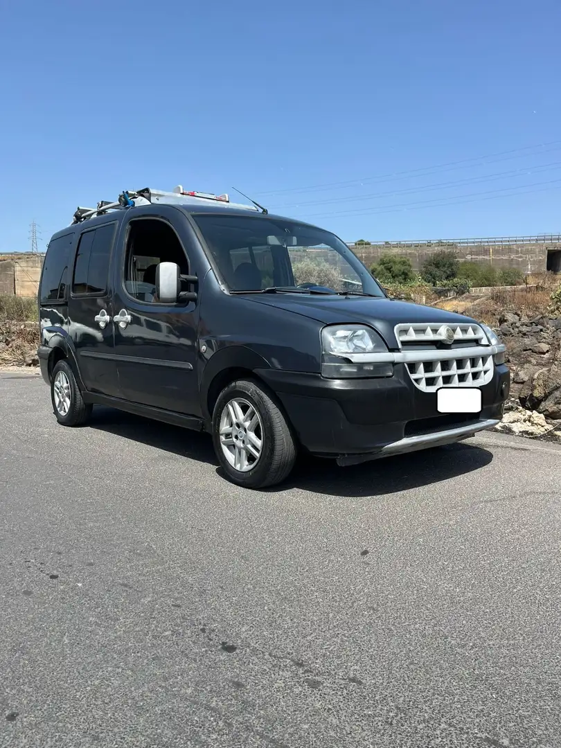 Fiat Doblo Doblò 1.9 MJT 105 CV Dynamic Bleu - 1