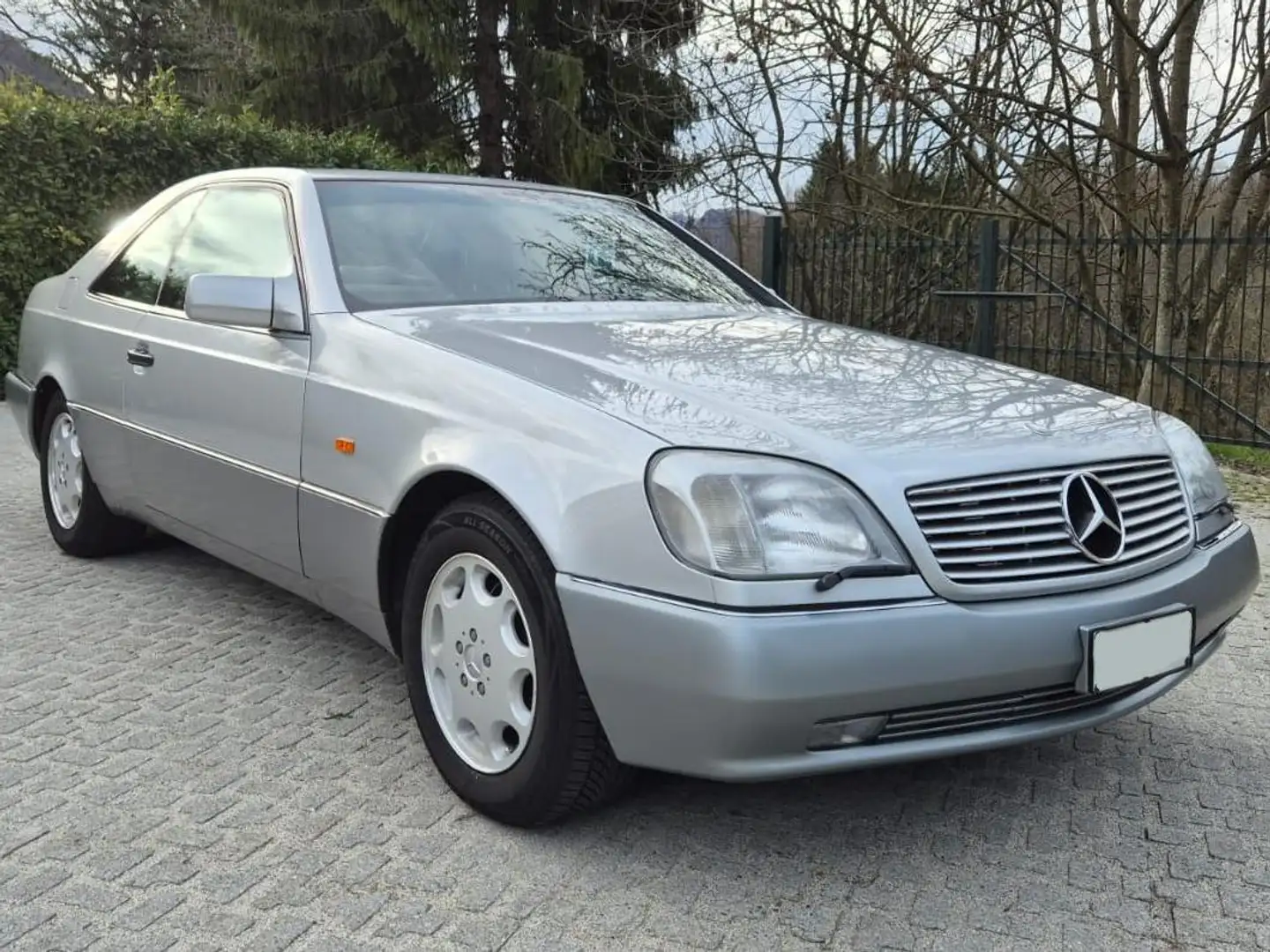 Mercedes-Benz 600 600 SEC W12 '94 -  ASI -  TETTO A. FULL Silber - 2