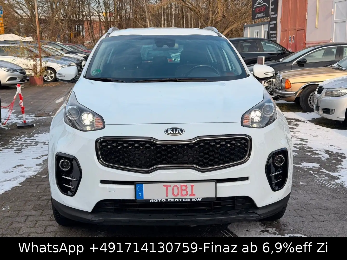 Kia Sportage Dream Team 2WD-NAVI-TEMP-SHZG-MFL-ALU- Weiß - 2