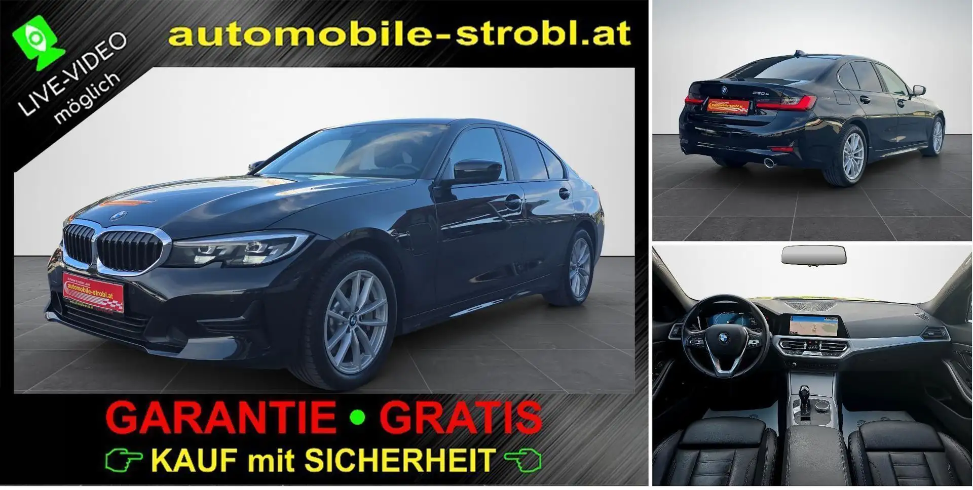 BMW 330 e Advan. Virt.C LED GARANTIE Schwarz - 1