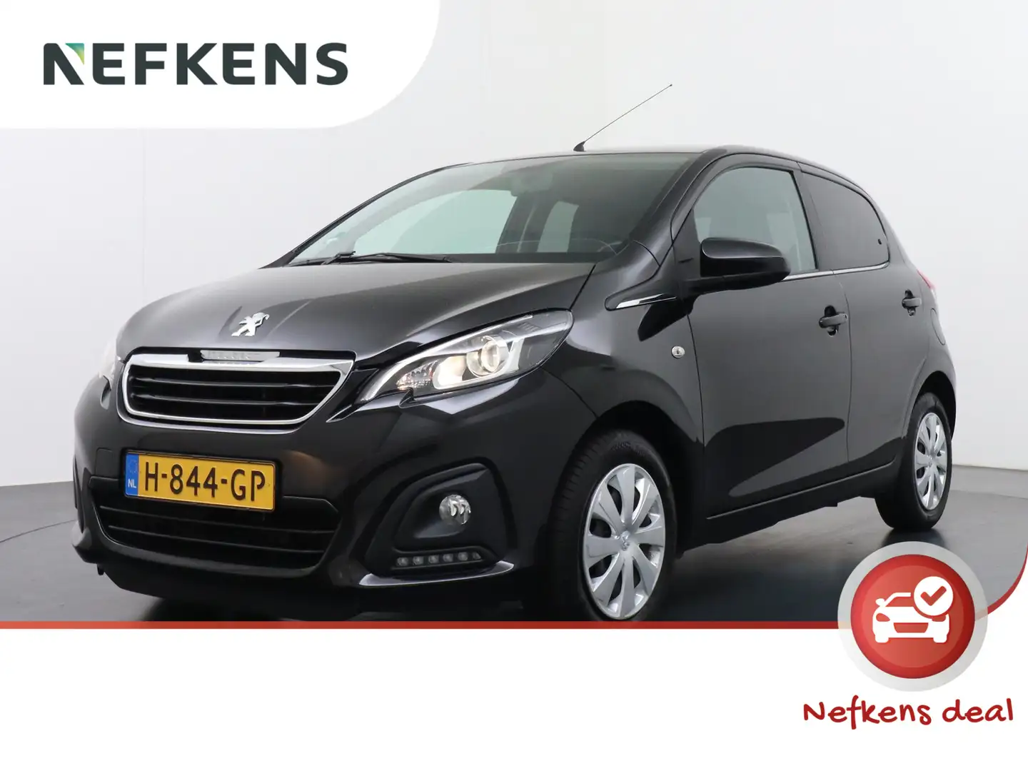 Peugeot 108 Active 72 pk | Airco | LED Dagrijverlichting | Blu Schwarz - 1