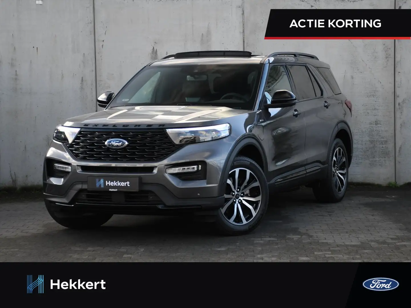 Ford Explorer ST-Line 3.0 V6 EcoBoost PHEV 457pk Automaat 7-Pers siva - 1