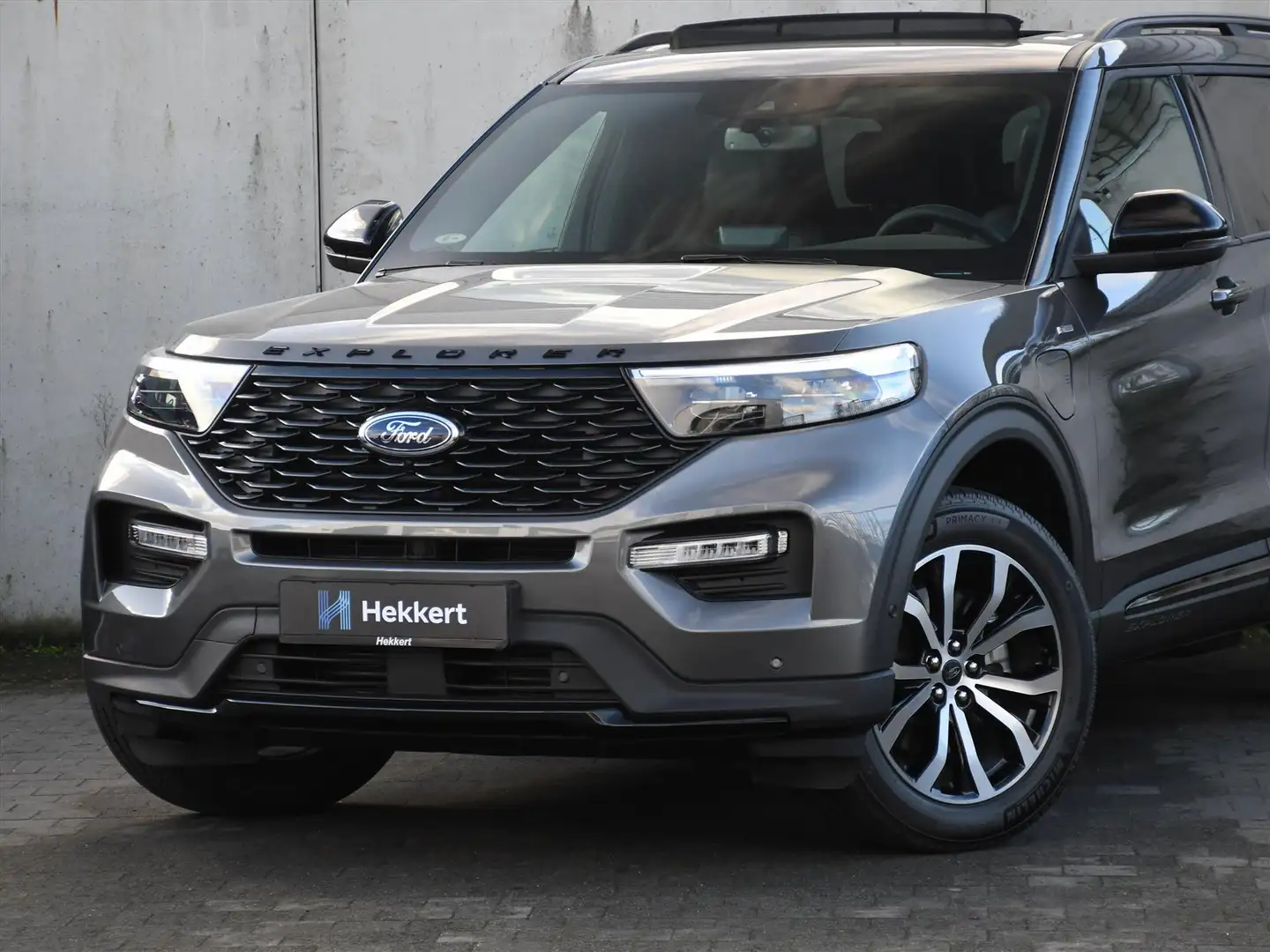 Ford Explorer ST-Line 3.0 V6 EcoBoost PHEV 457pk Automaat 7-Pers siva - 2