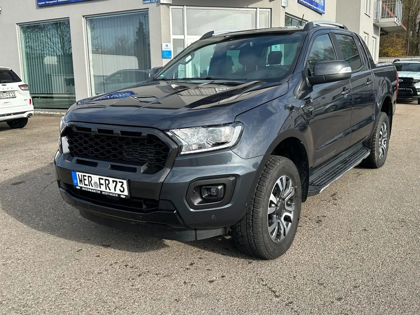 Ford Ranger 2.0 DoKa Wildtrak Aut *WildPkt/Rollo/STHZ Grau - 1