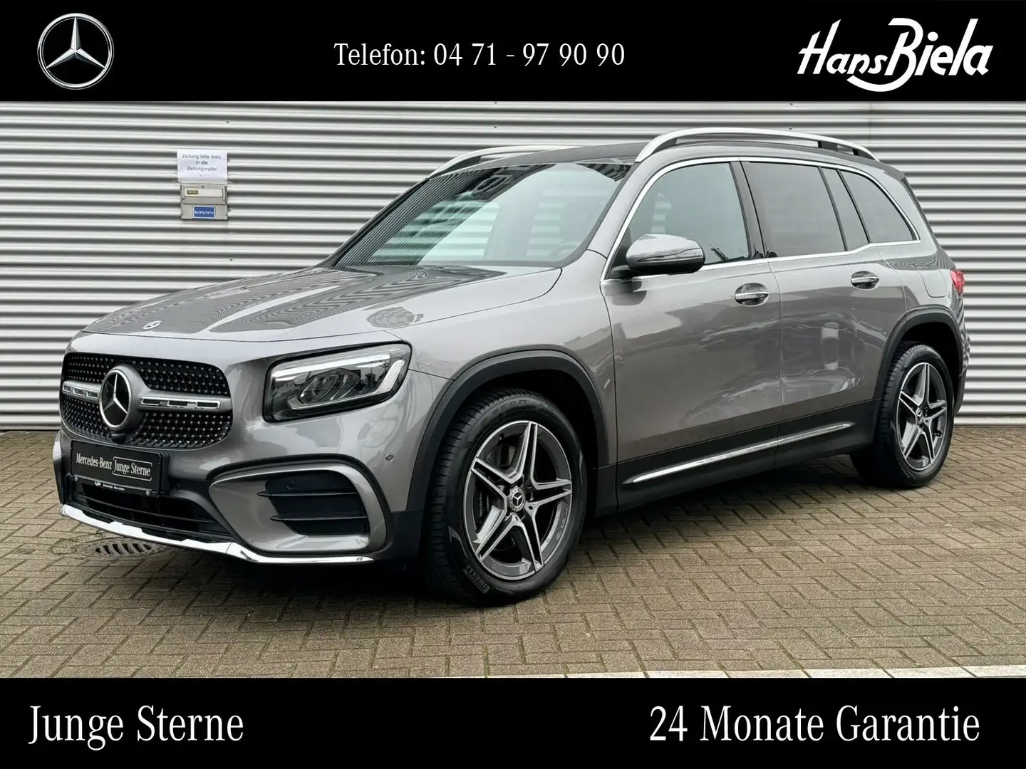 Mercedes-Benz GLB 220 GLB 220 4M AMG Prem/LED/Kam/Distro/AHK/Kel/TW/AR Grau - 1