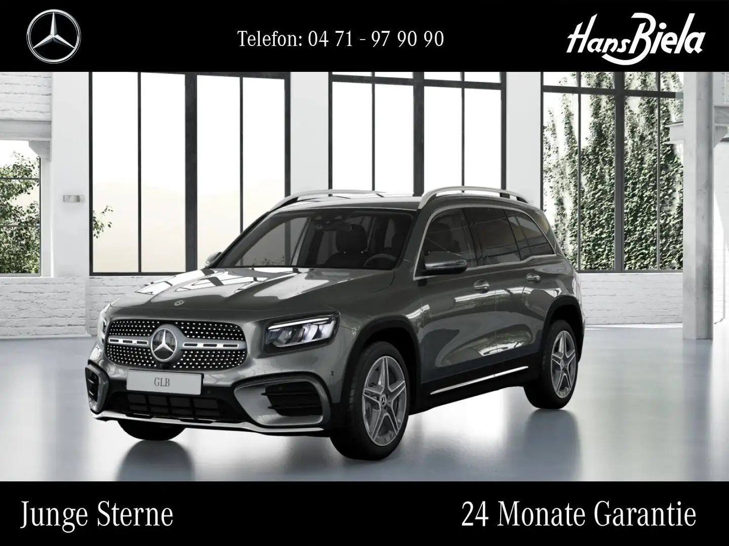Mercedes-Benz GLB 220 GLB 220 4M AMG Prem/LED/Kam/Distro/AHK/Kel/TW/AR Grau - 1