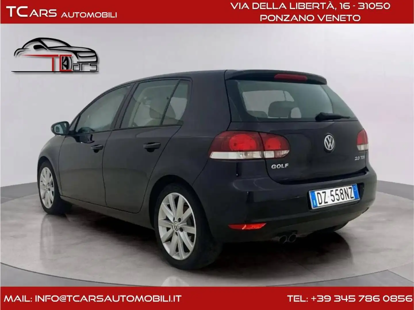 Volkswagen Golf 2.0 CAMBIO AUTOMATICO DSG - NEOPATENTE Nero - 2