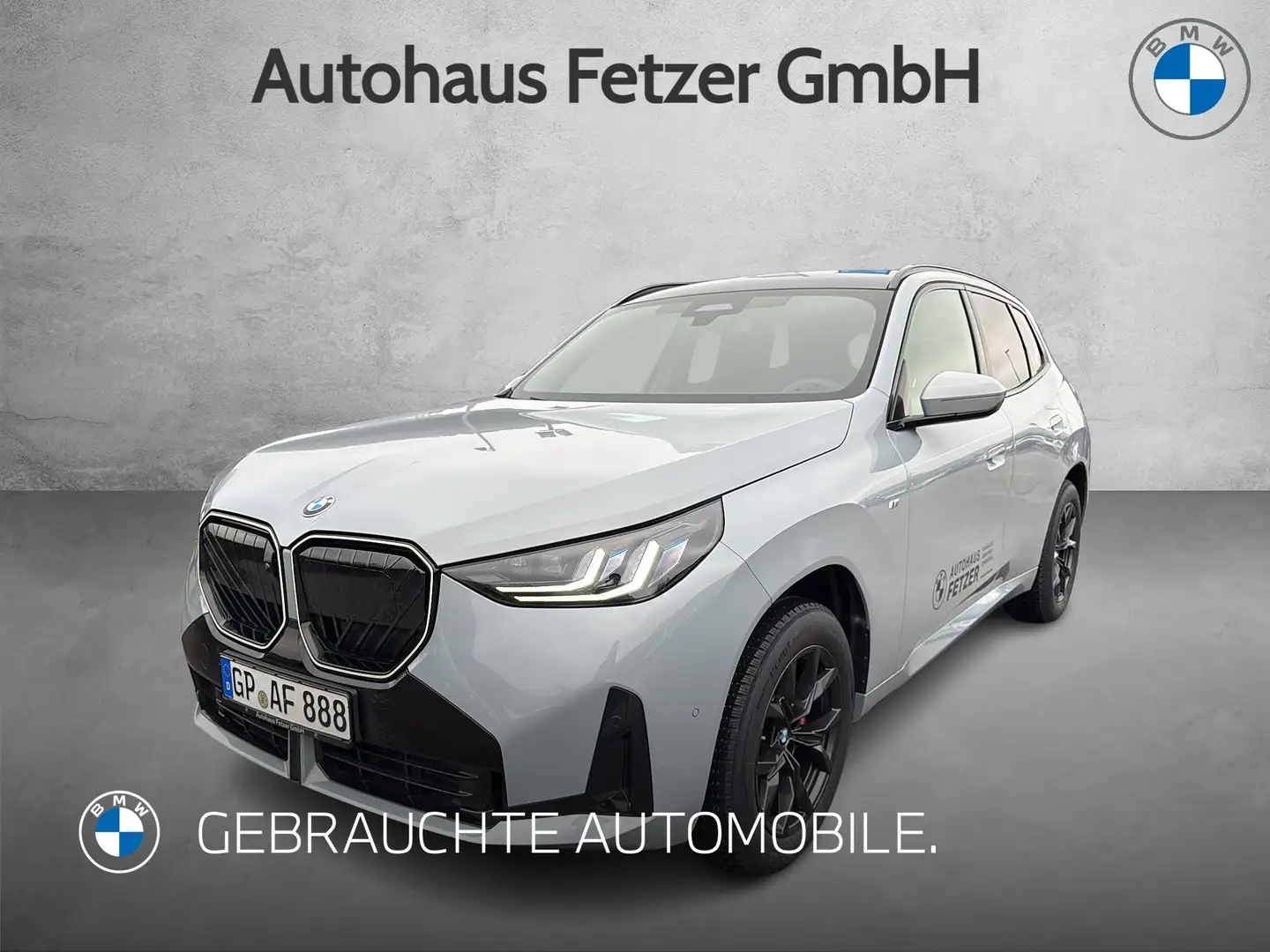 BMW X3 20d xDrive M Sportpaket HK HiFi DAB LED RFK Plateado - 1