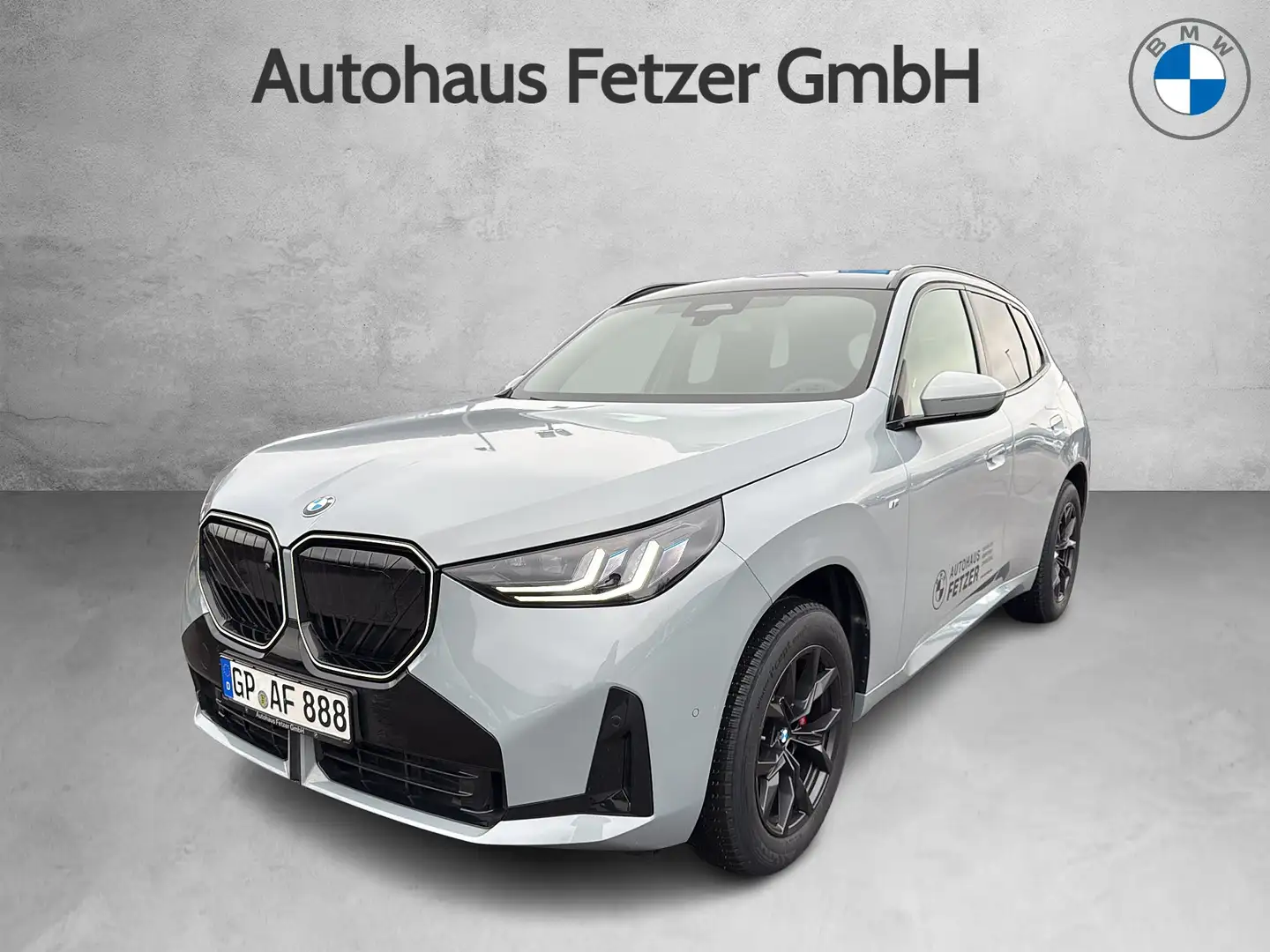 BMW X3 20d xDrive M Sportpaket HK HiFi DAB LED RFK Silber - 1