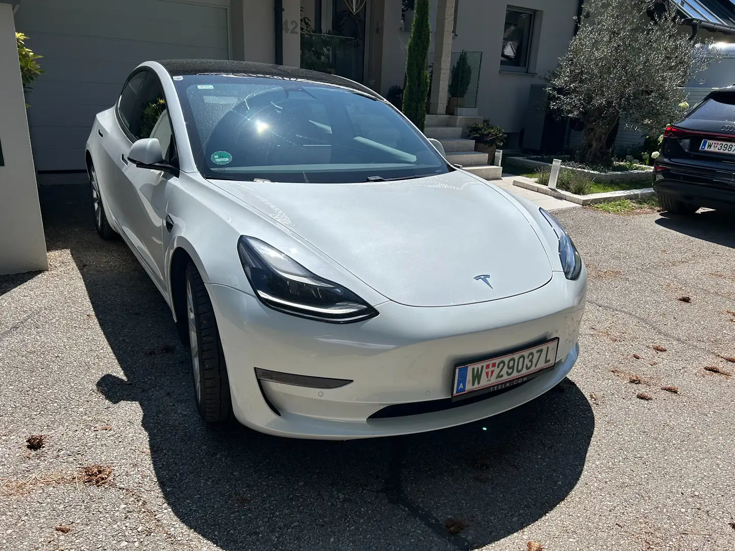 Tesla Model 3 Long Range AWD 75kWh Weiß - 1