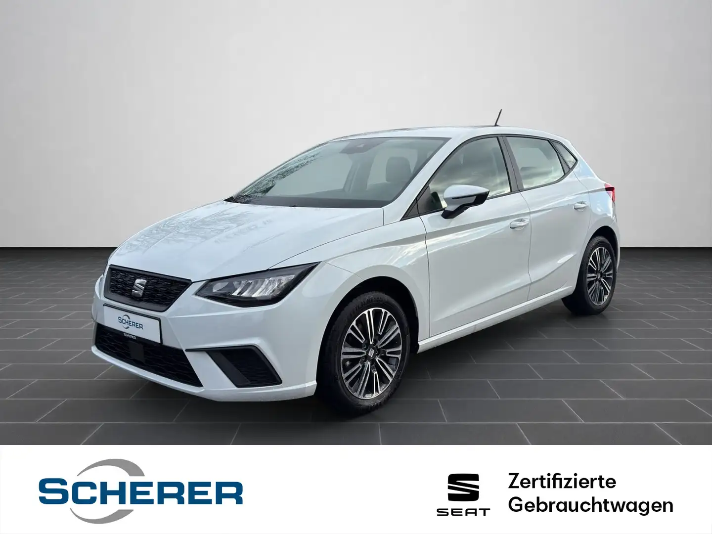 SEAT Ibiza 1.0 TSI Style LED FULL LINK SHZ GRA Weiß - 1