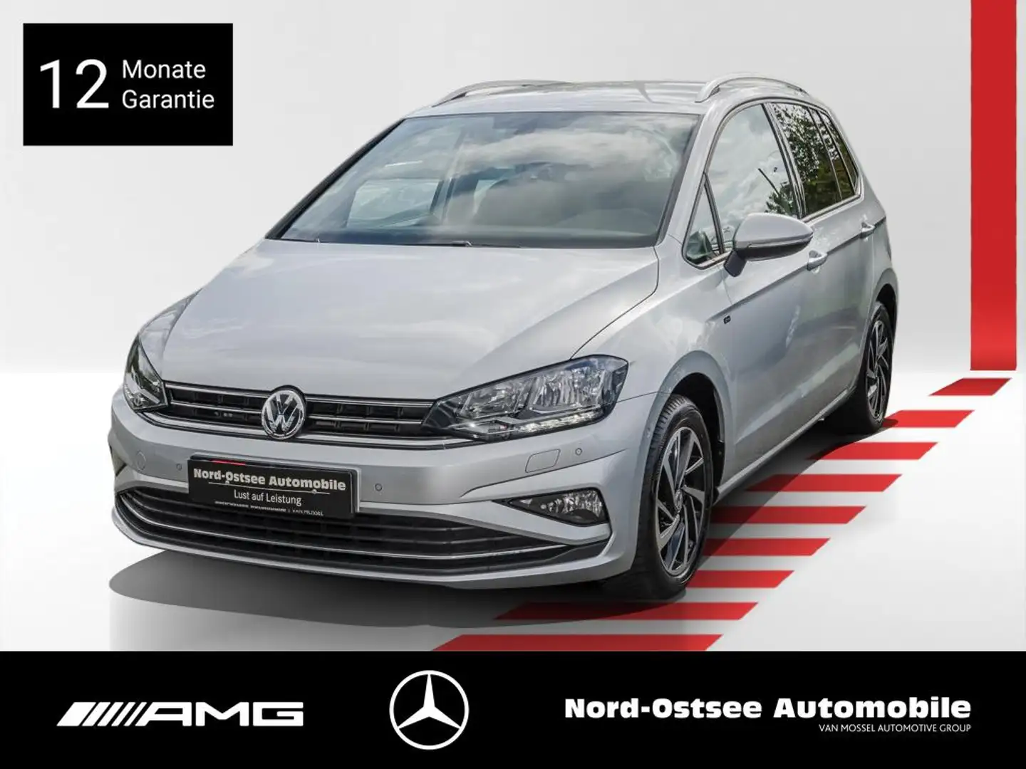Volkswagen Golf Sportsvan GOLF VII SPORTSVAN 1.0 TSI JOIN NEUES MODELL PDC Argent - 1