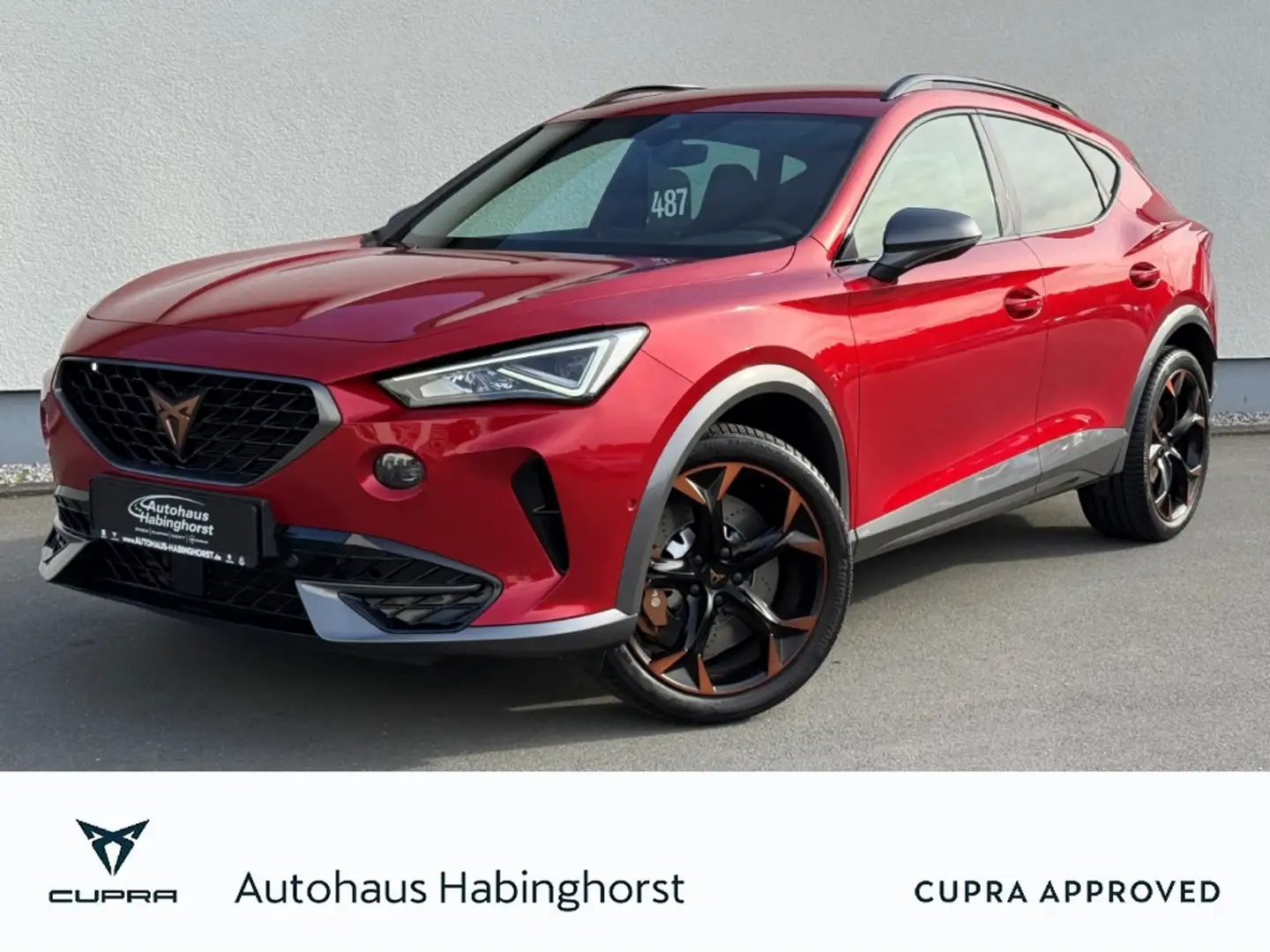 CUPRA Formentor 2.0 TSI VZ 4Drive e.Ahk Navi Shz LED Klima Alu Rot - 1