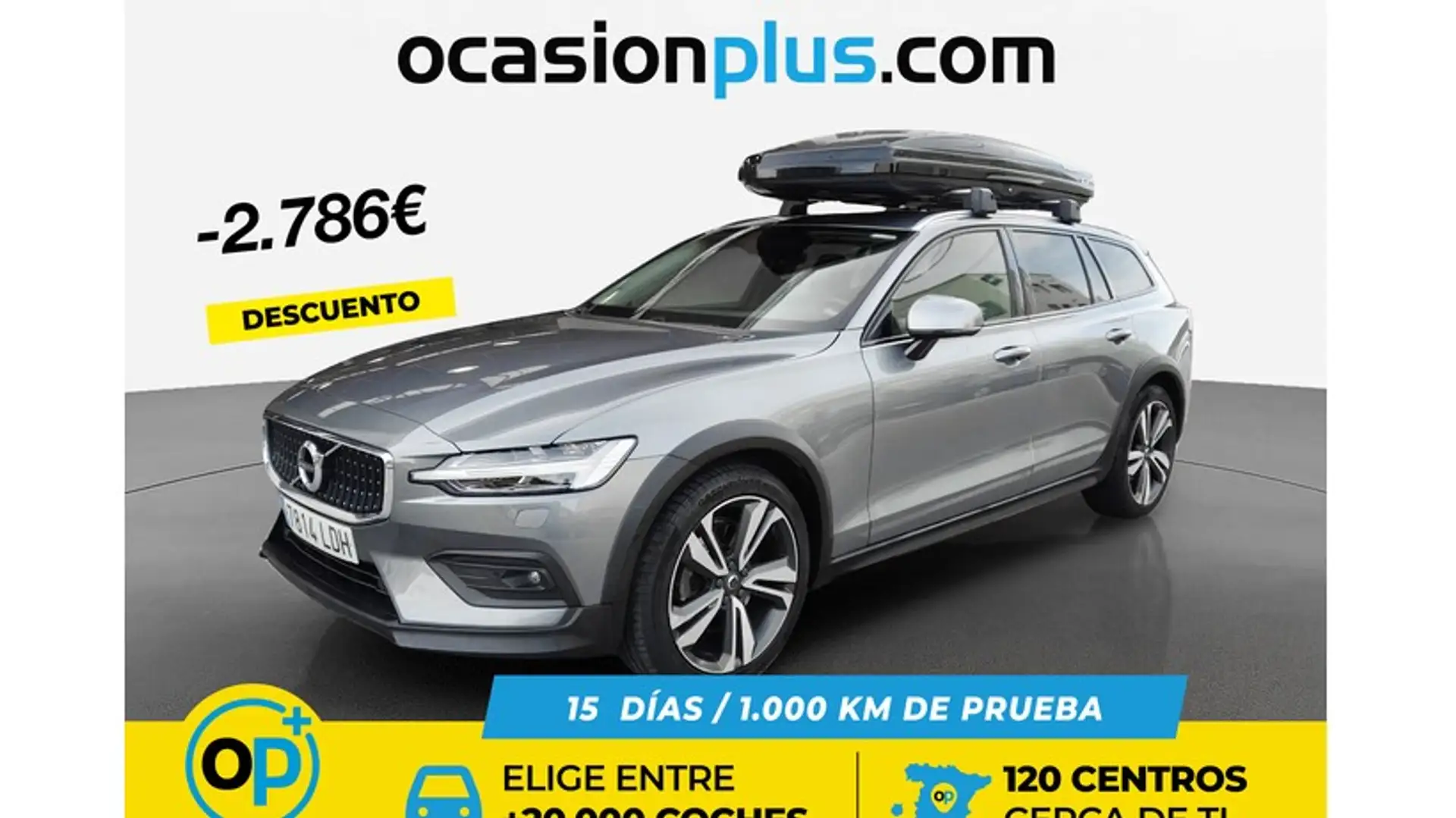 Volvo V60 Cross Country D4 Pro AWD Aut. Gris - 1