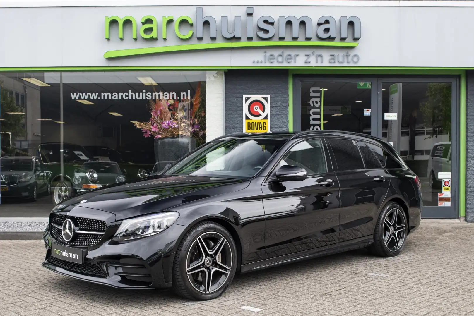 Mercedes-Benz C 180 Estate AMG Plus Upgrade Edition / NIGHT PAKKET / N Noir - 1