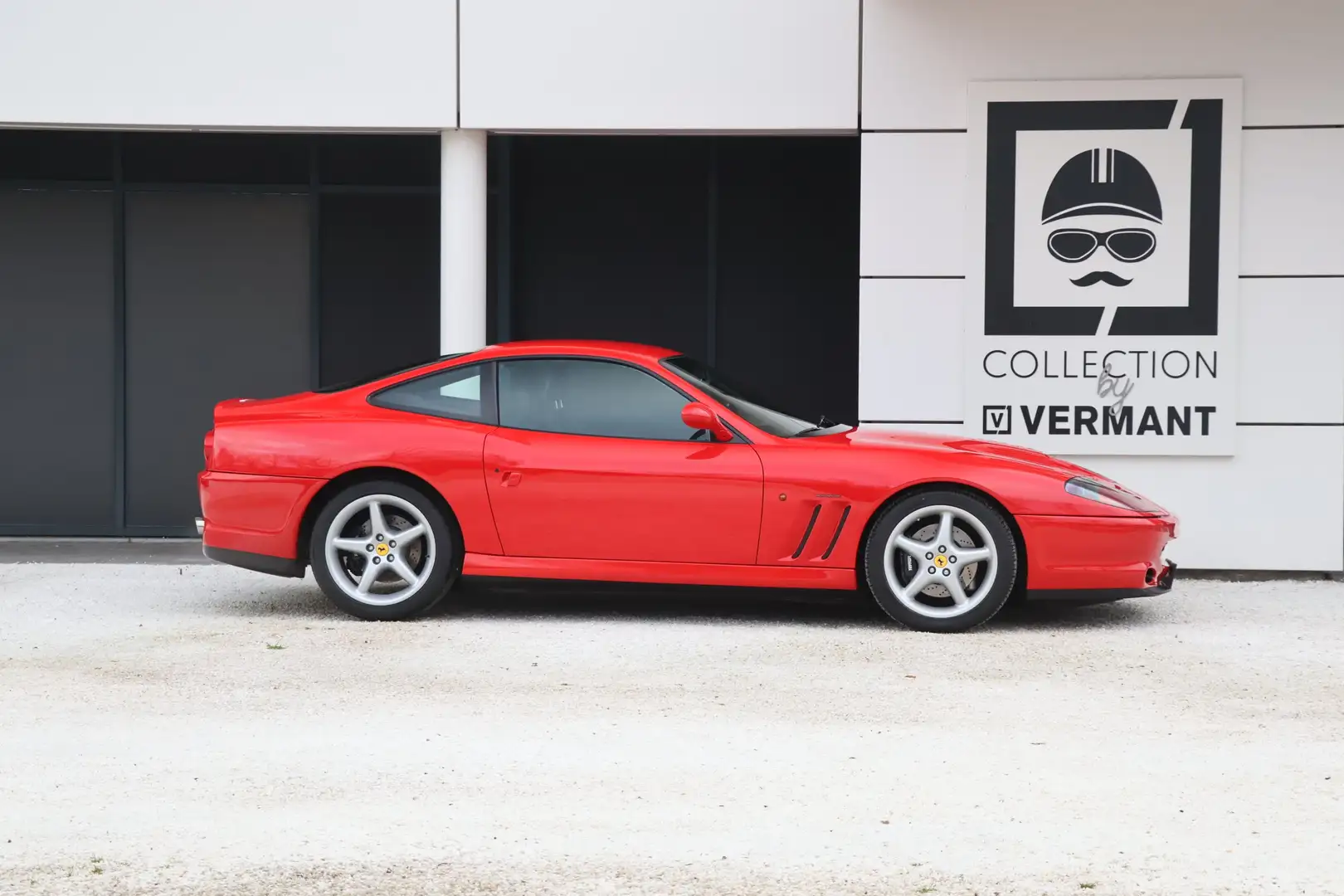 Ferrari 550 Full history - Original and rare Schedoni Luggage Rouge - 2