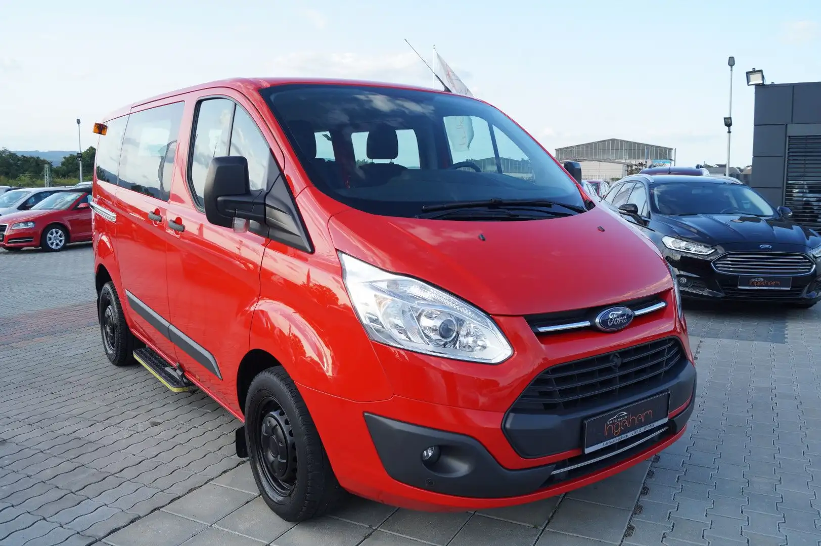 Ford Tourneo Custom Transit/Tourneo Custom Kombi 310 L1 Trend 9/Sitz Rot - 1