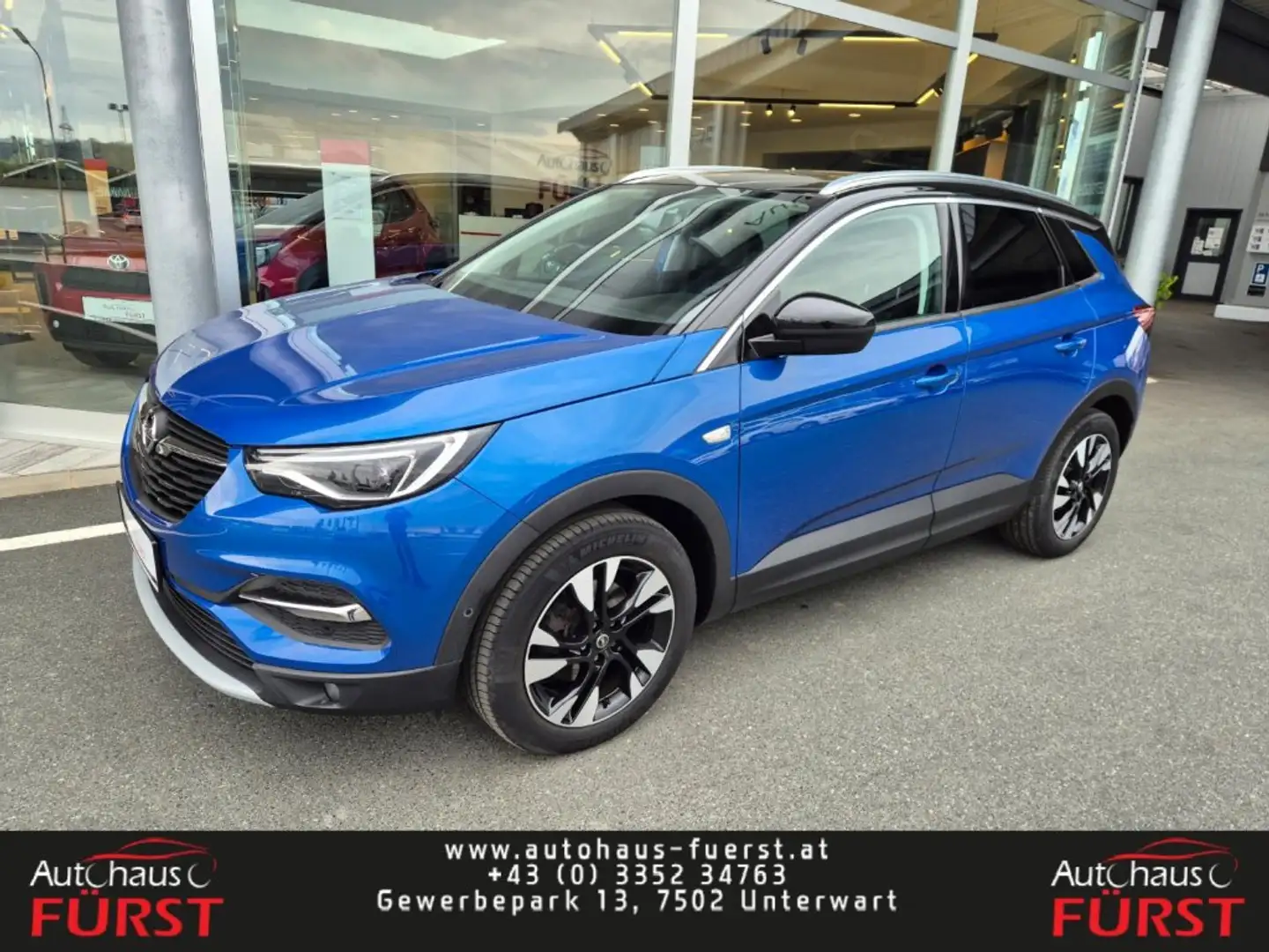 Opel Grandland X Ultimate 1,5 CDTI Aut. *8-Fach* Blau - 1