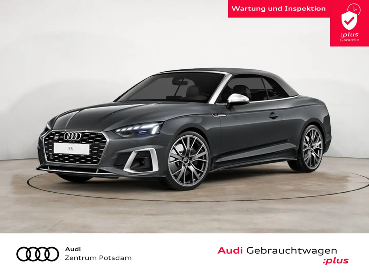 Audi S5 Cabriolet 3.0 TFSI quattro MATRIX NAVI B&O Gris - 1