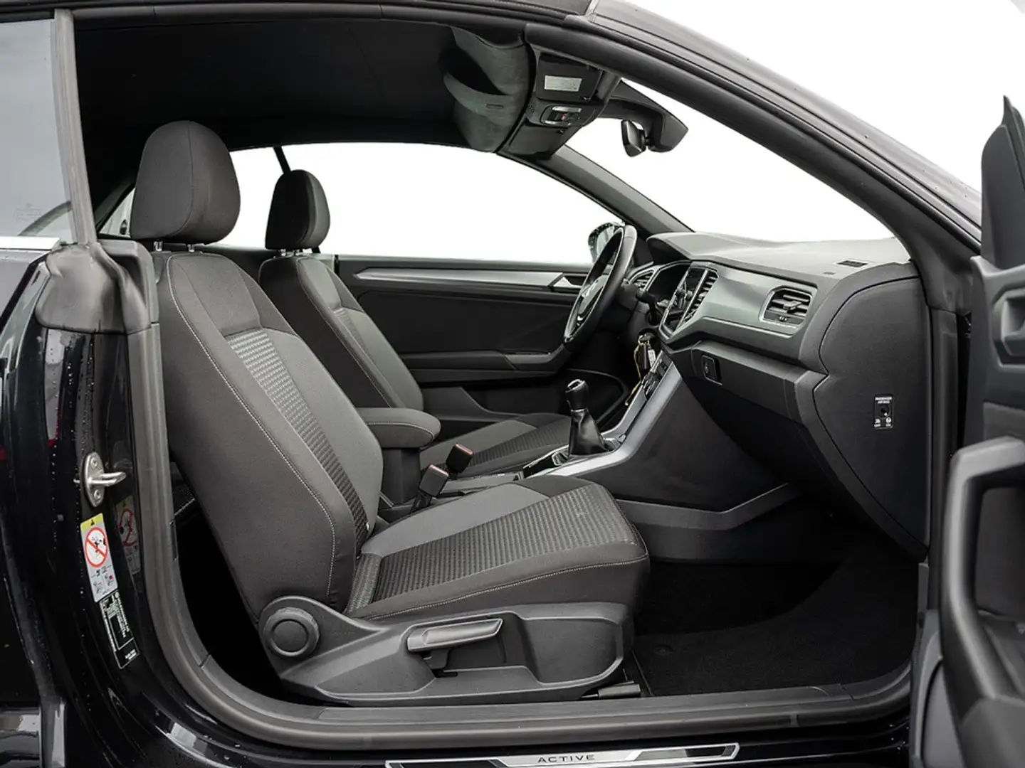 Volkswagen T-Roc Cabrio 1.0 TSI Active NAVI SHZ PDC ALU Schwarz - 2