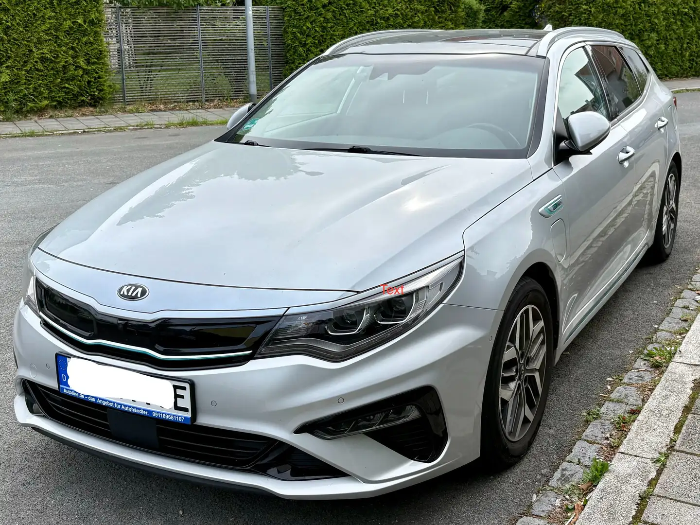 Kia Optima Optima Sportswagon 2.0 GDI Plug-In Hybrid Spirit Gümüş rengi - 1