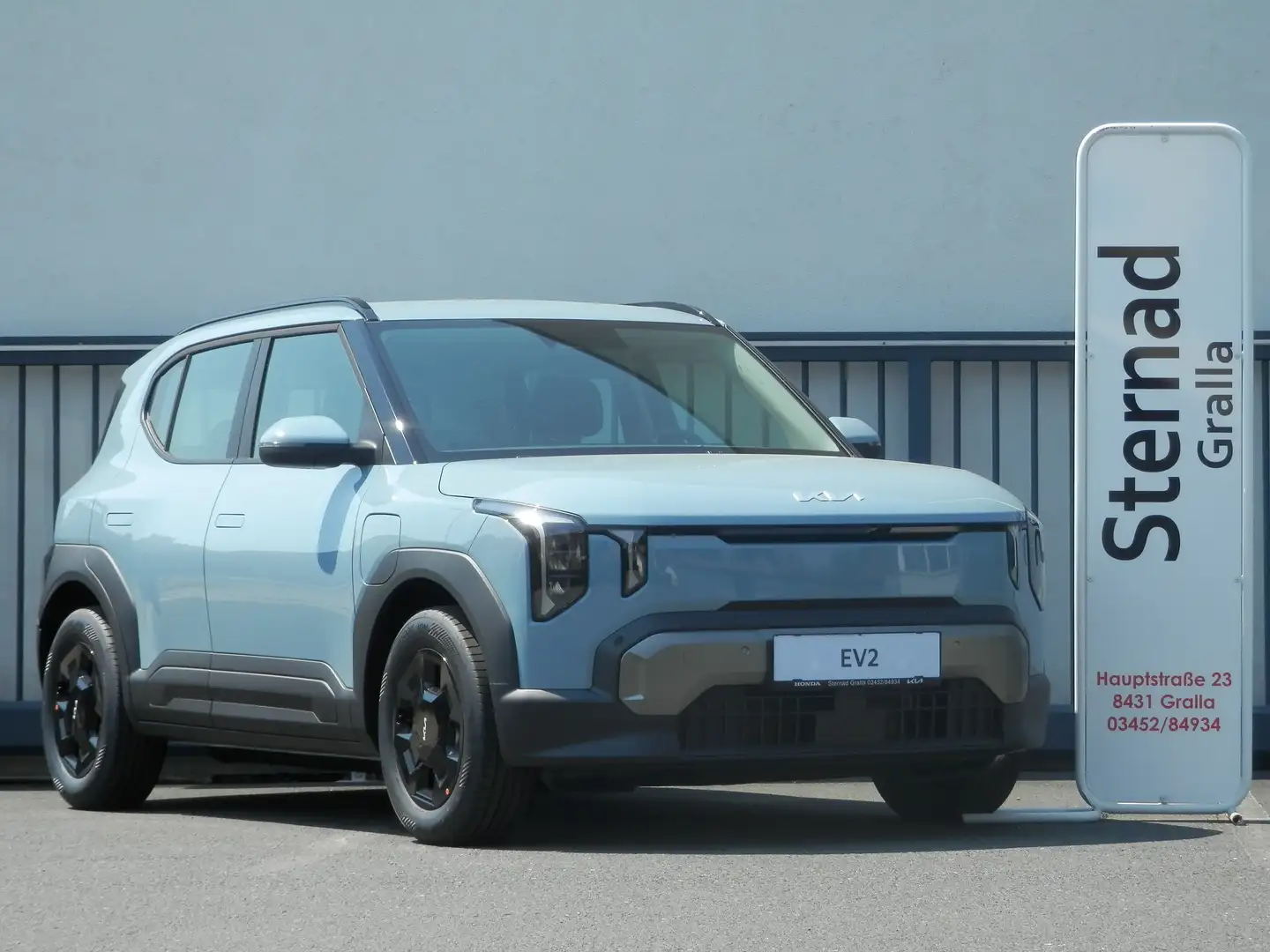 Kia EV2 5S FWD 61kWh Earth & P1 Tech Pack Blau - 2