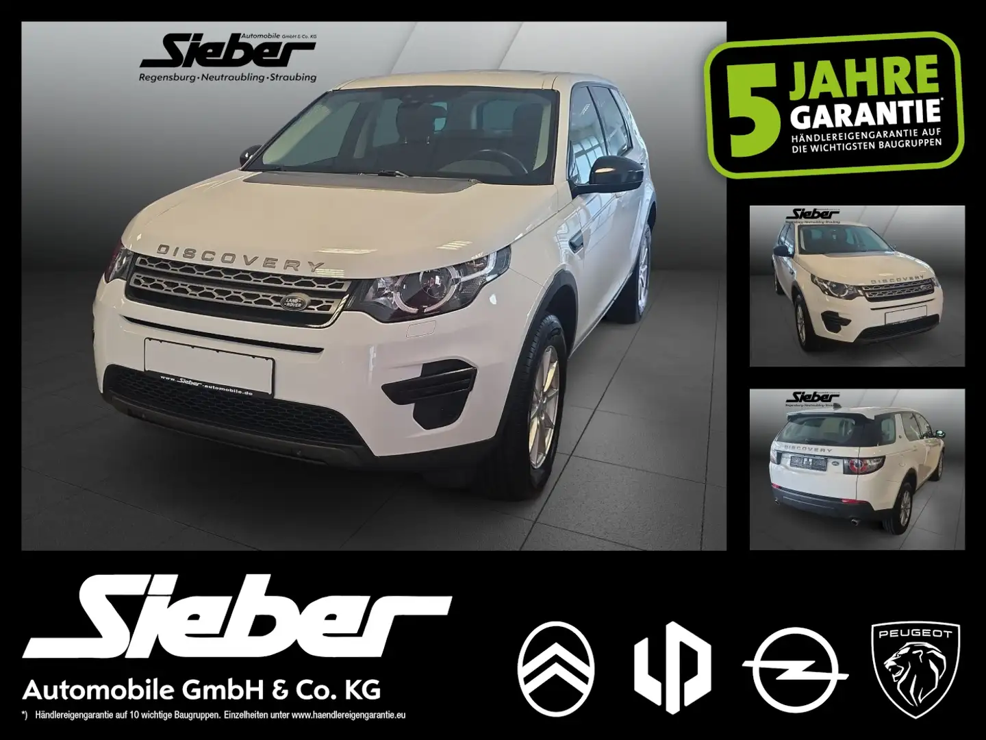 Land Rover Discovery Sport 2.0 TD4 Pure *Navi*Sitzheizung* Weiß - 1