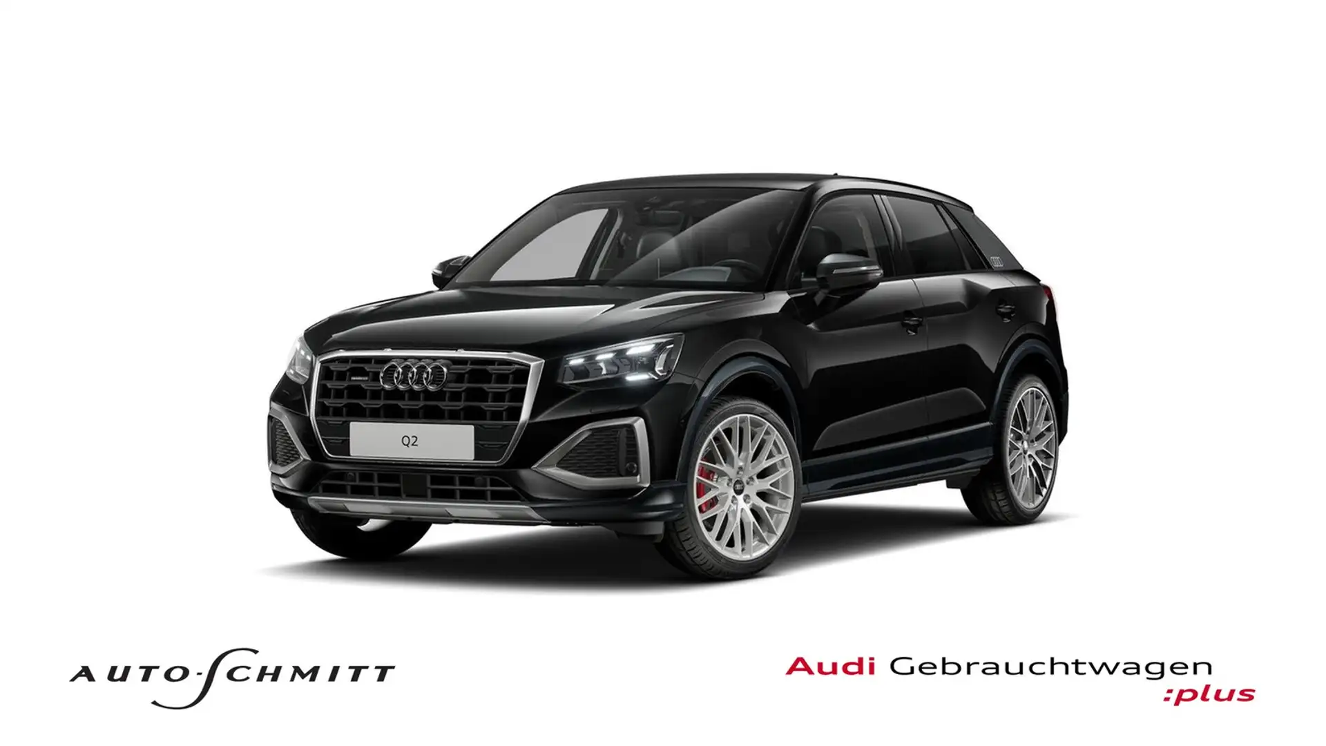 Audi Q2 40 TFSI quattro S tronic Matrix Panoramadach St... Schwarz - 1