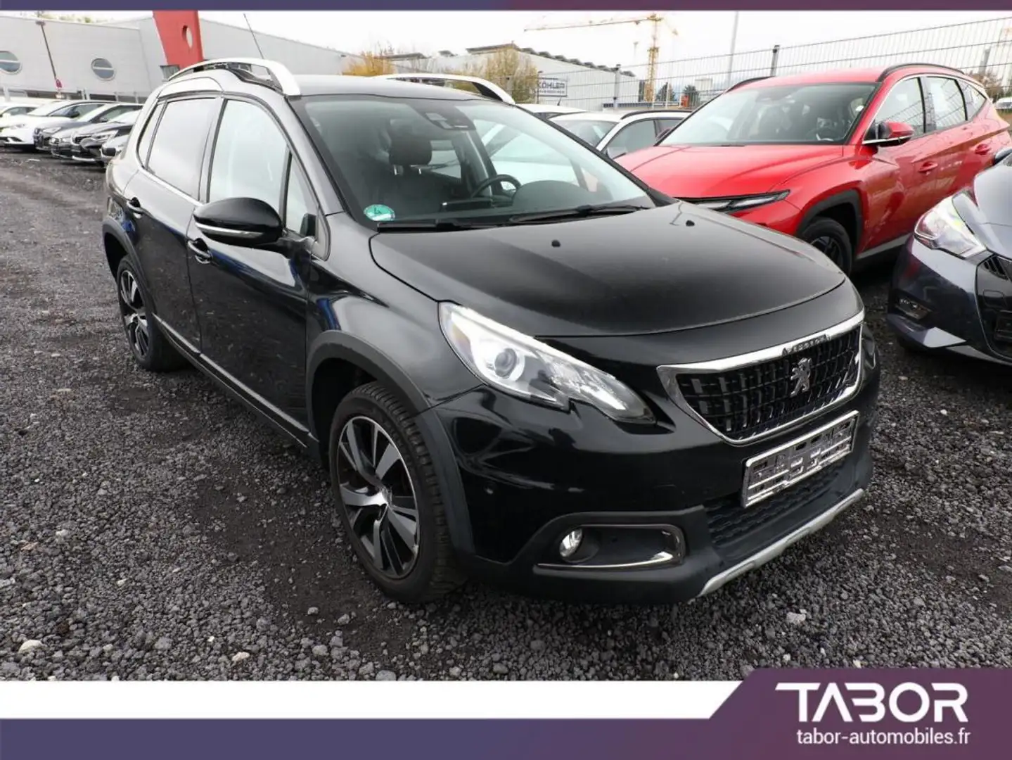 Peugeot 2008 1.2 PT 130 Allure ParkAs Kam Pano Noir - 2