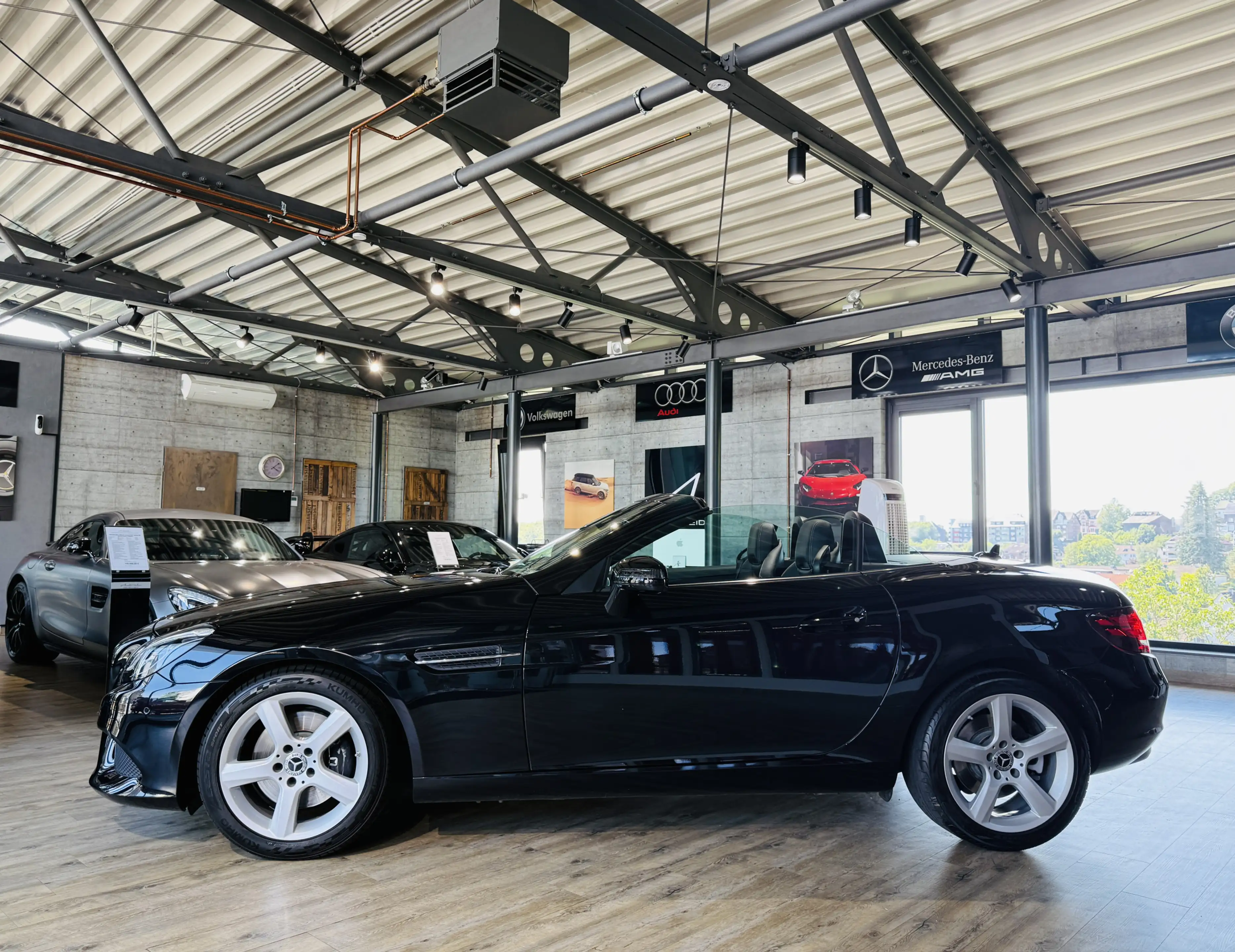 Mercedes-Benz SLC 200 *SCHALTER*LED*LEDER*TOTWINKEL NAVI* — photo 5